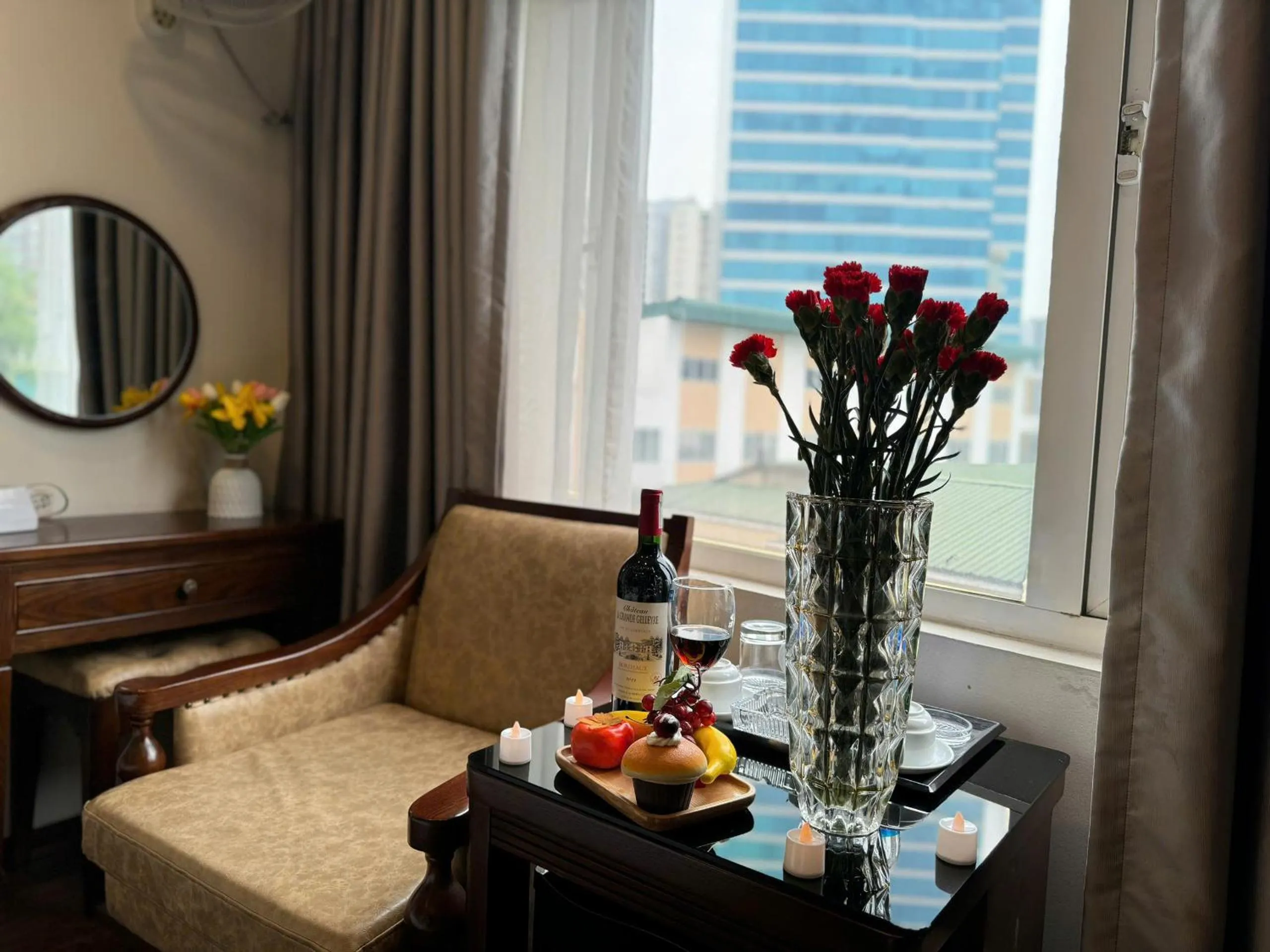 Living room in Hoàng Gia Hotel Nhân Hòa