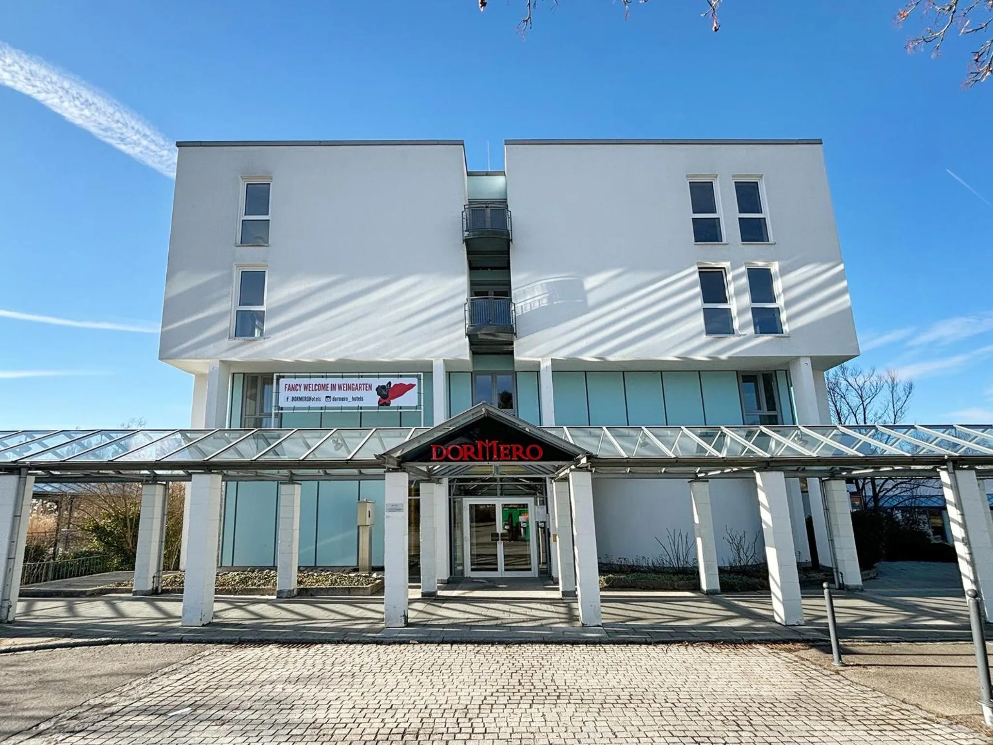 Property building in DORMERO Hotel Weingarten