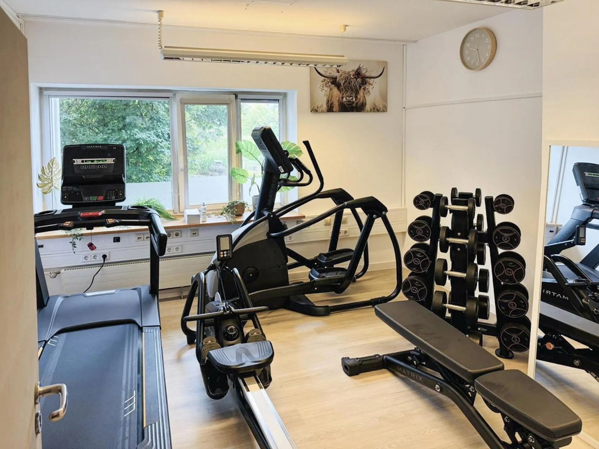 Fitness centre/facilities in DORMERO Hotel Weingarten