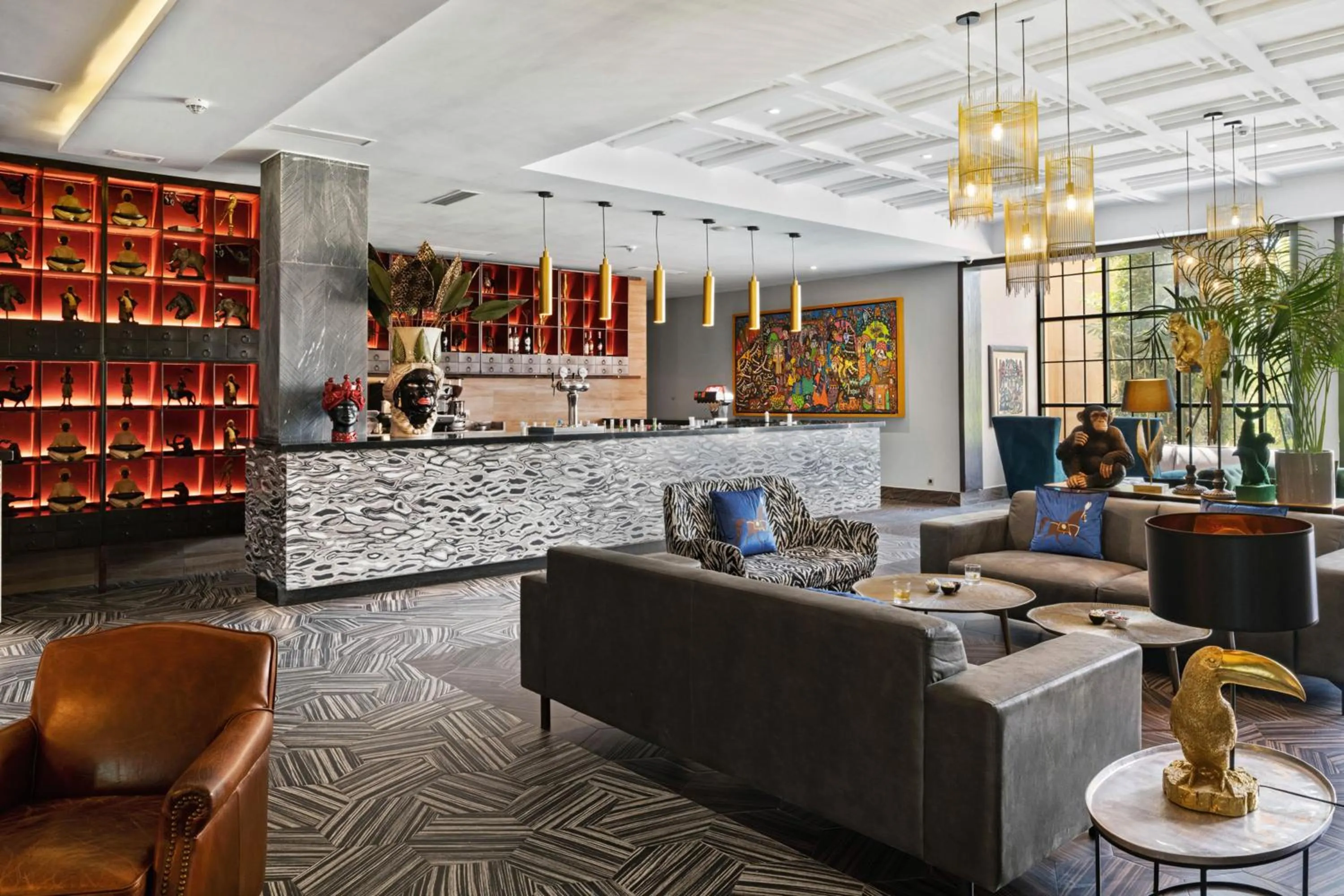 Lounge or bar in Hotel Riu Tikida Garden - Adults Only - All Inclusive