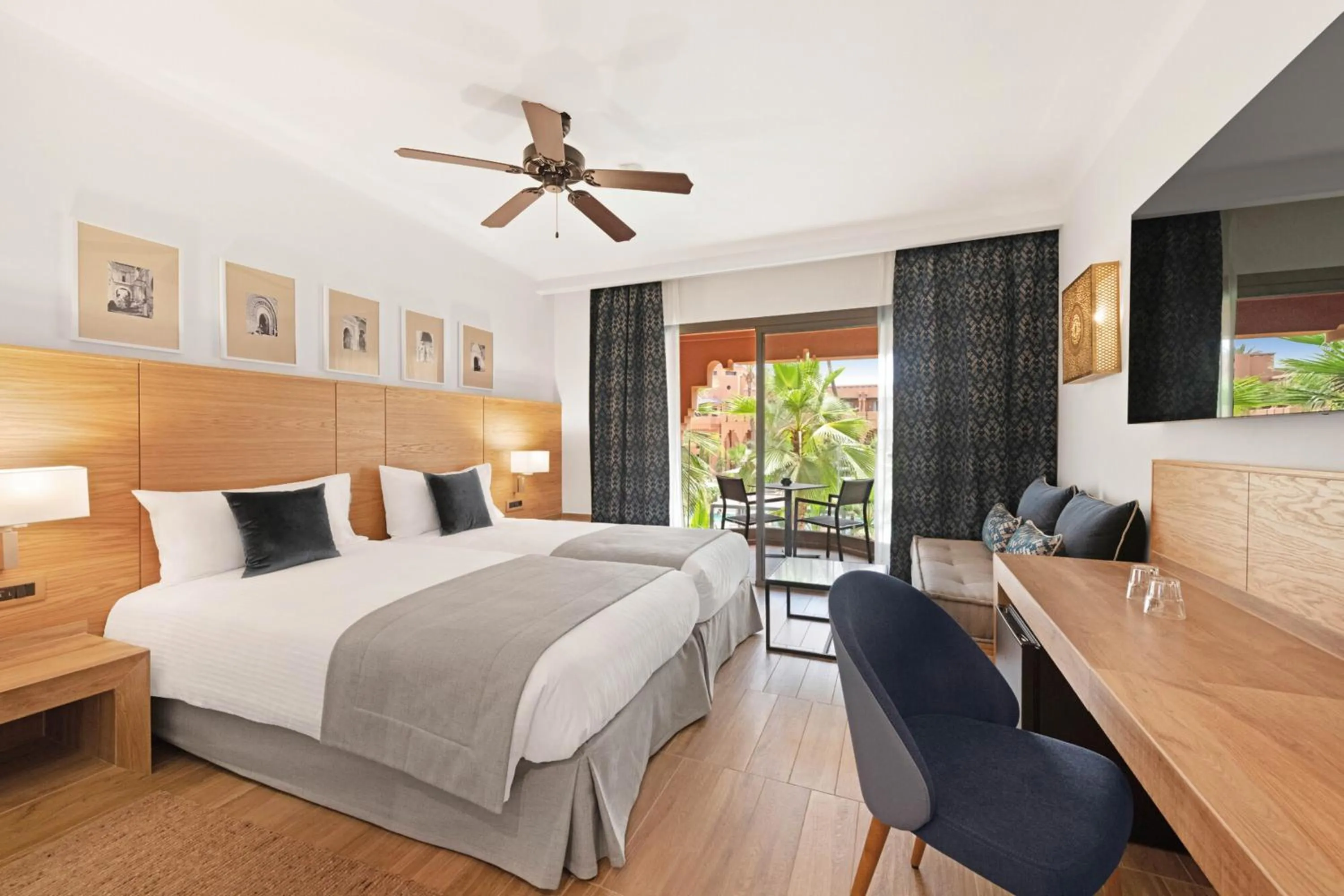 TV and multimedia, Bed in Hotel Riu Tikida Garden - Adults Only - All Inclusive