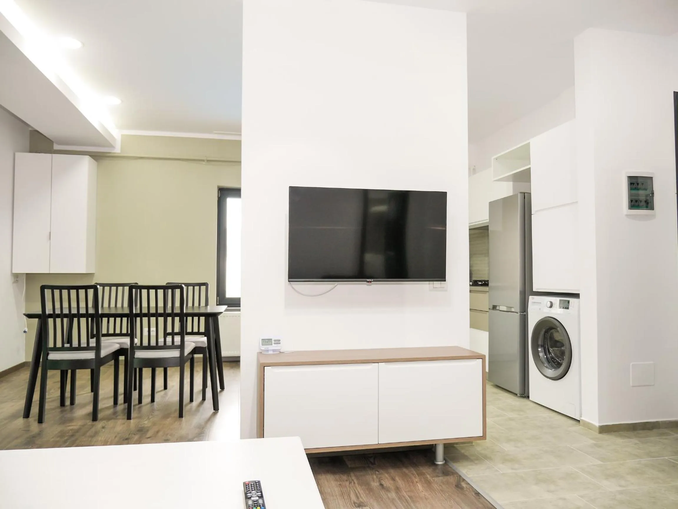 Living room in Clement Apartments