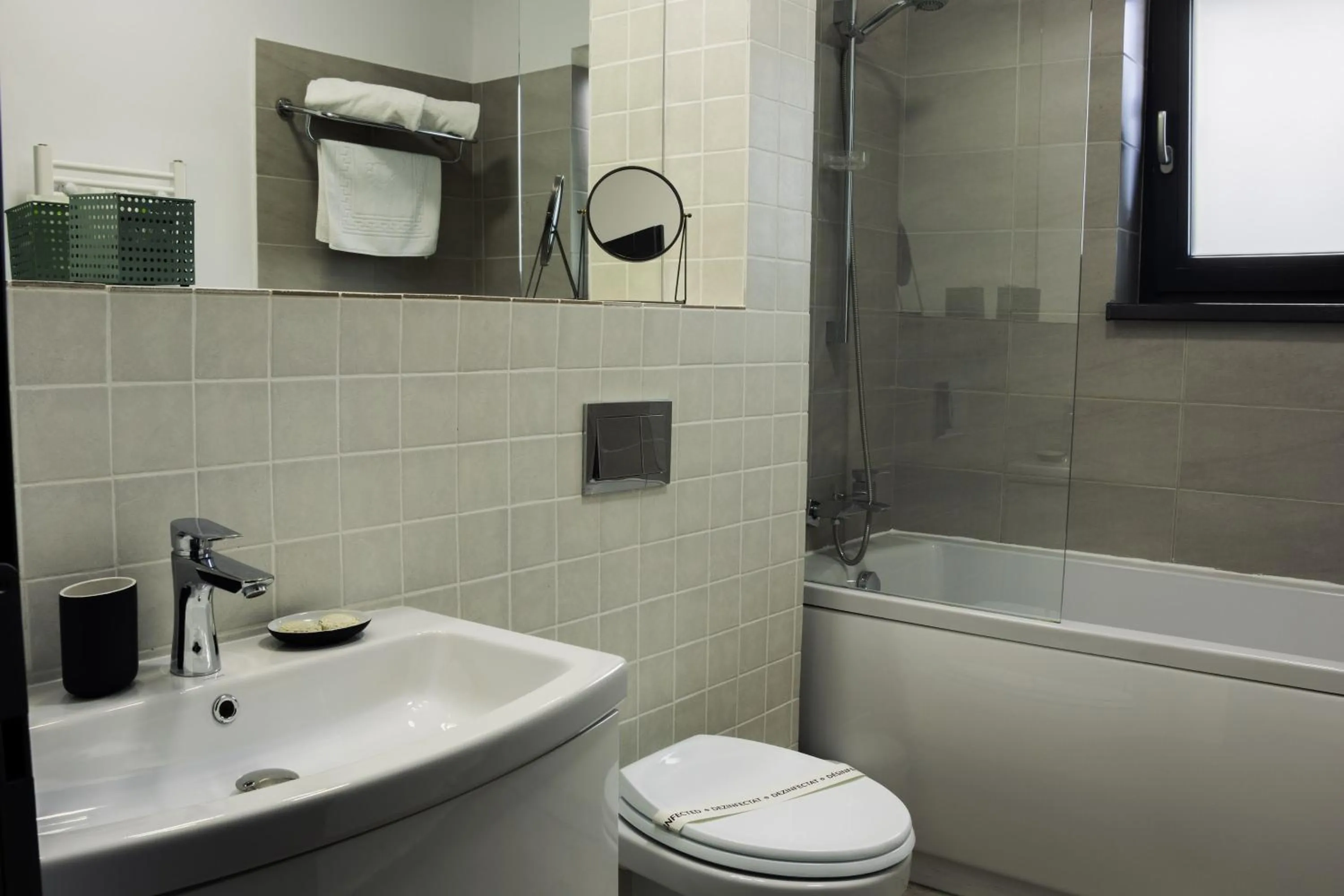 Toilet in Clement Apartments