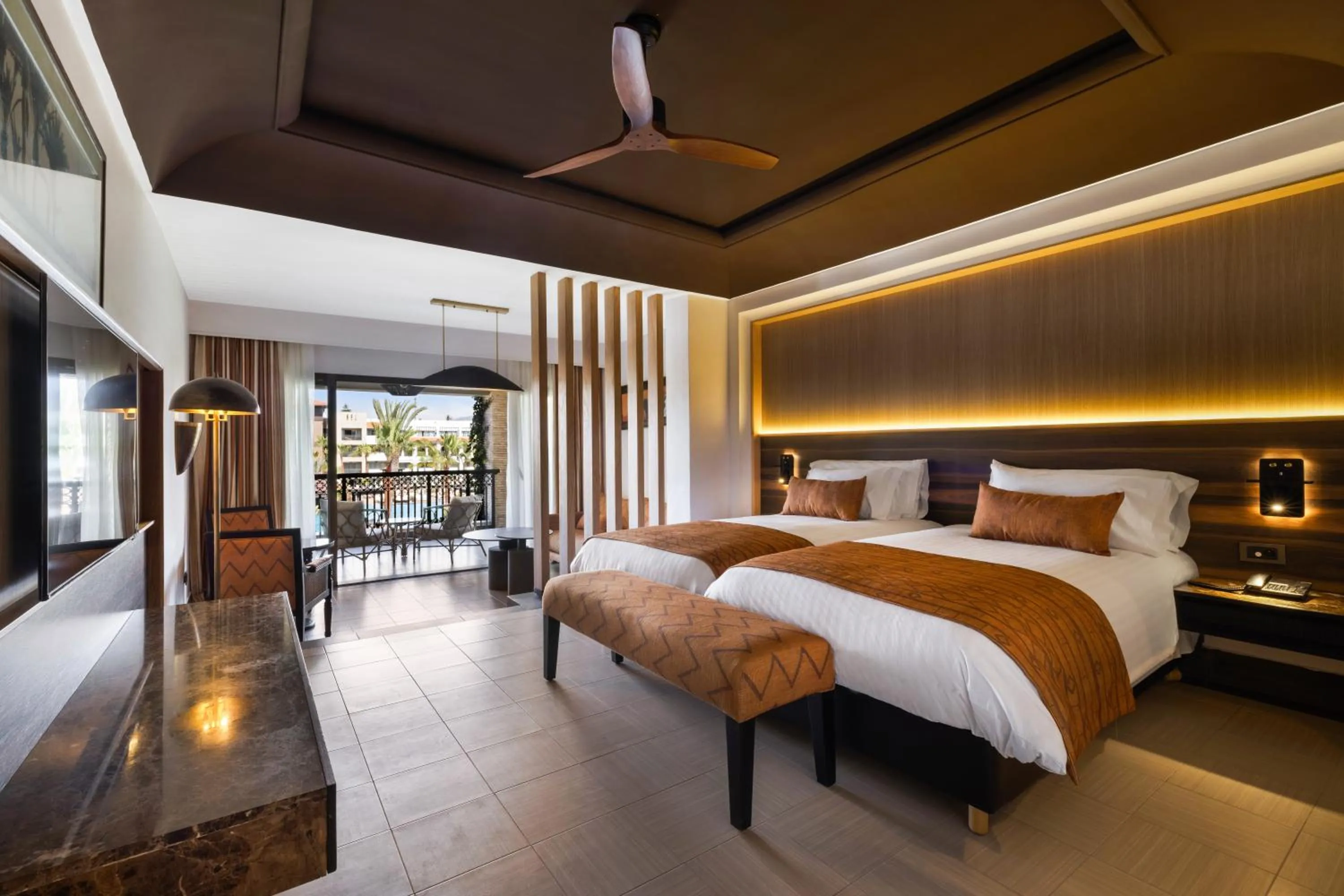 Bed in Hotel Riu Palace Tikida Agadir - All Inclusive