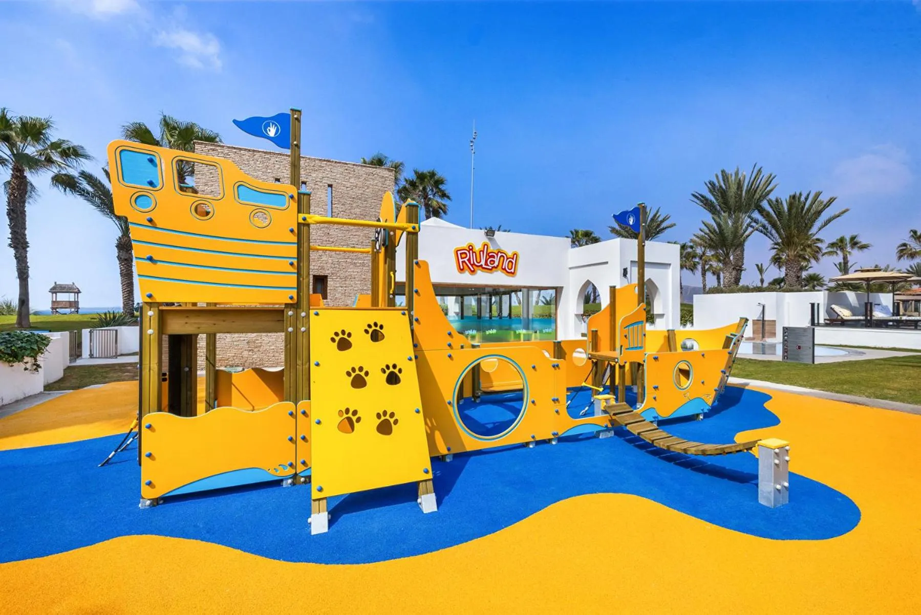 Children play ground in Hotel Riu Palace Tikida Agadir - All Inclusive
