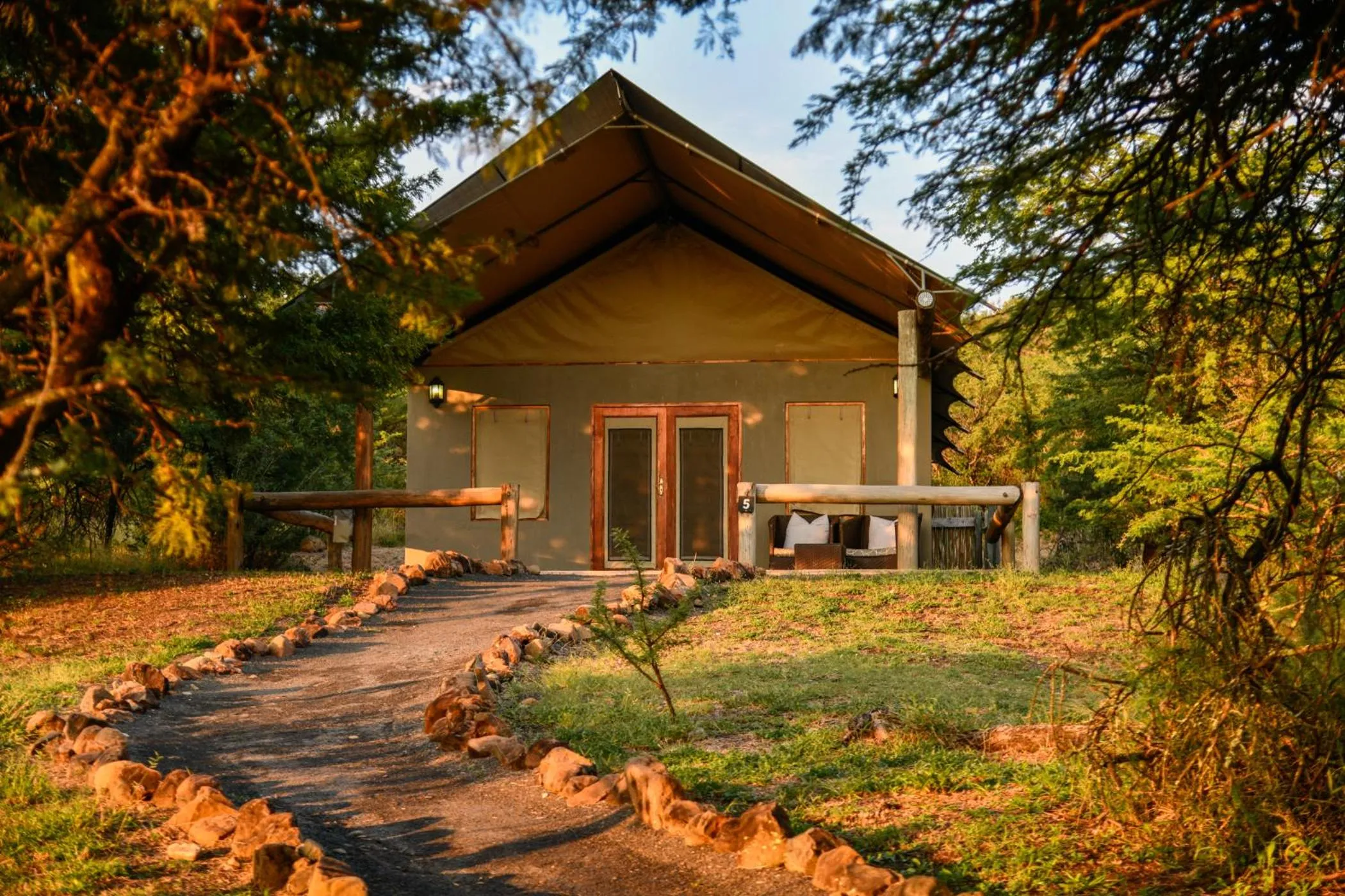 Family in The Springbok Lodge
