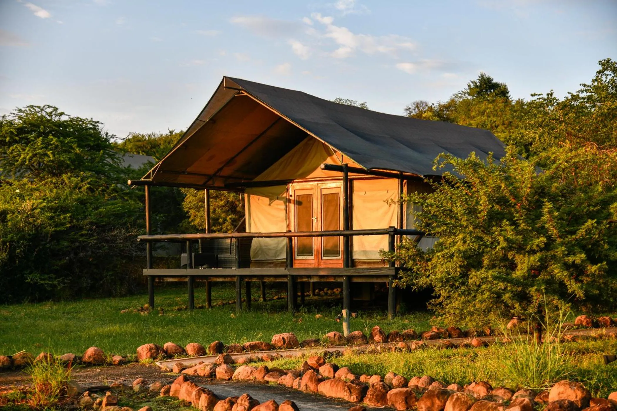 Bedroom in The Springbok Lodge