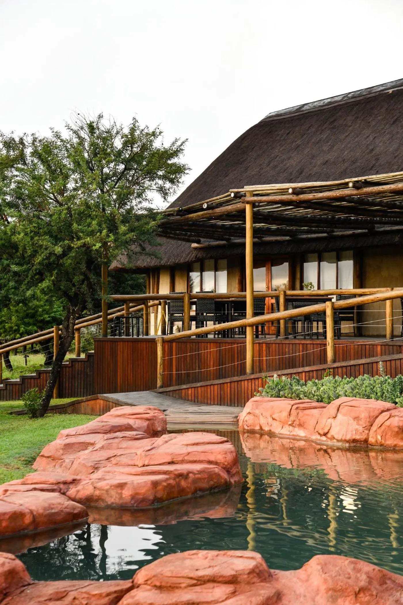 Swimming pool in The Springbok Lodge