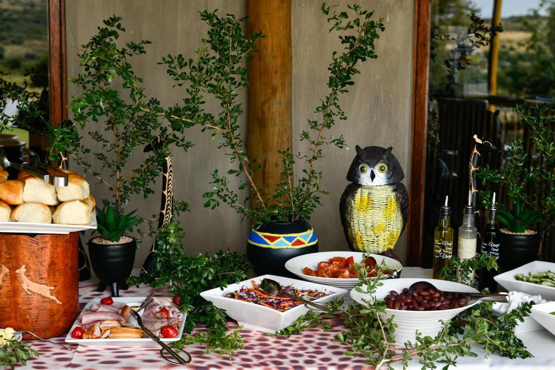 Breakfast in The Springbok Lodge