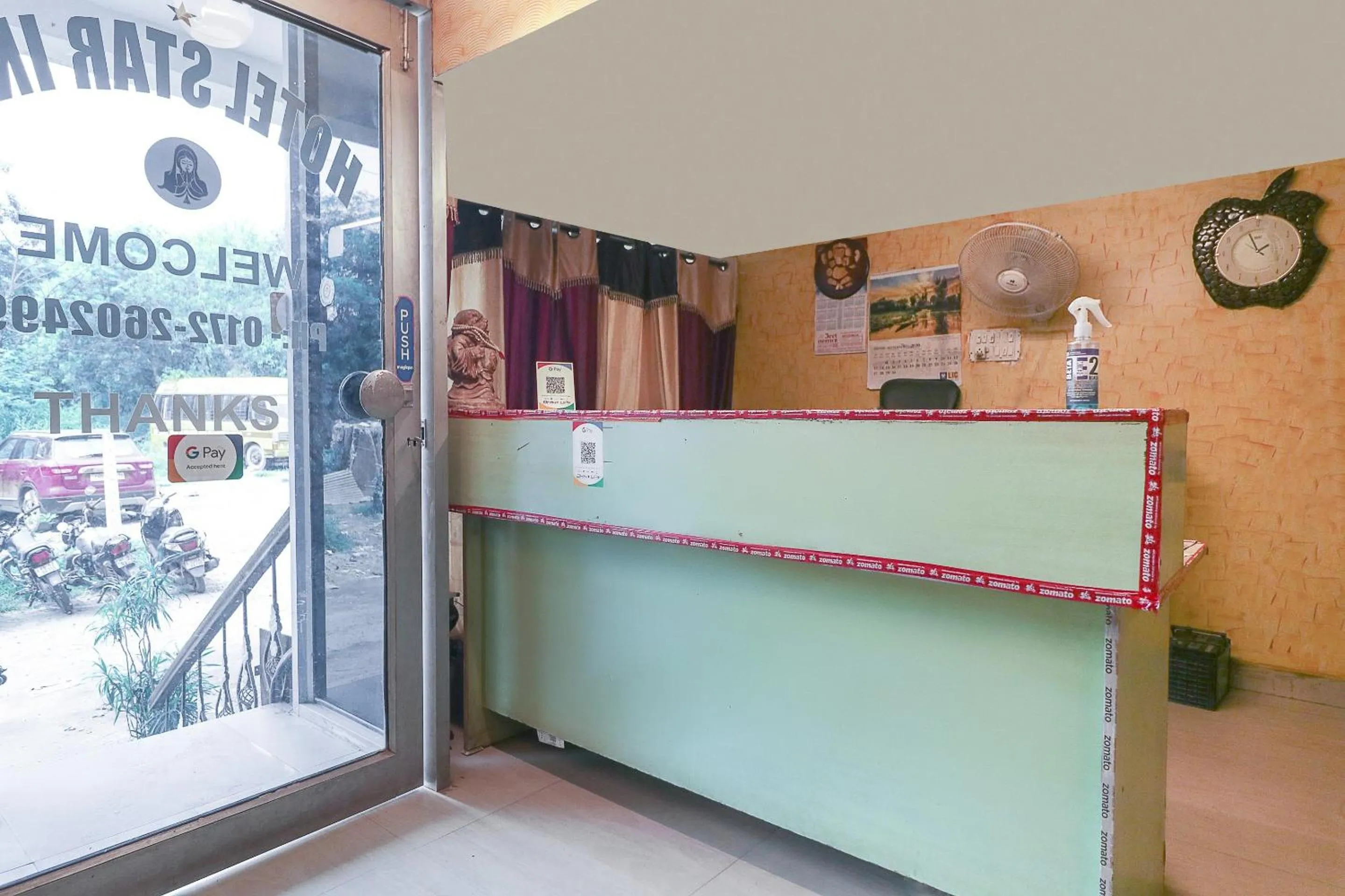 Lobby or reception in Hotel Star Inn