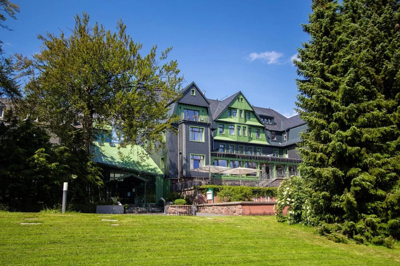 Property building in BERG & SPA HOTEL GABELBACH