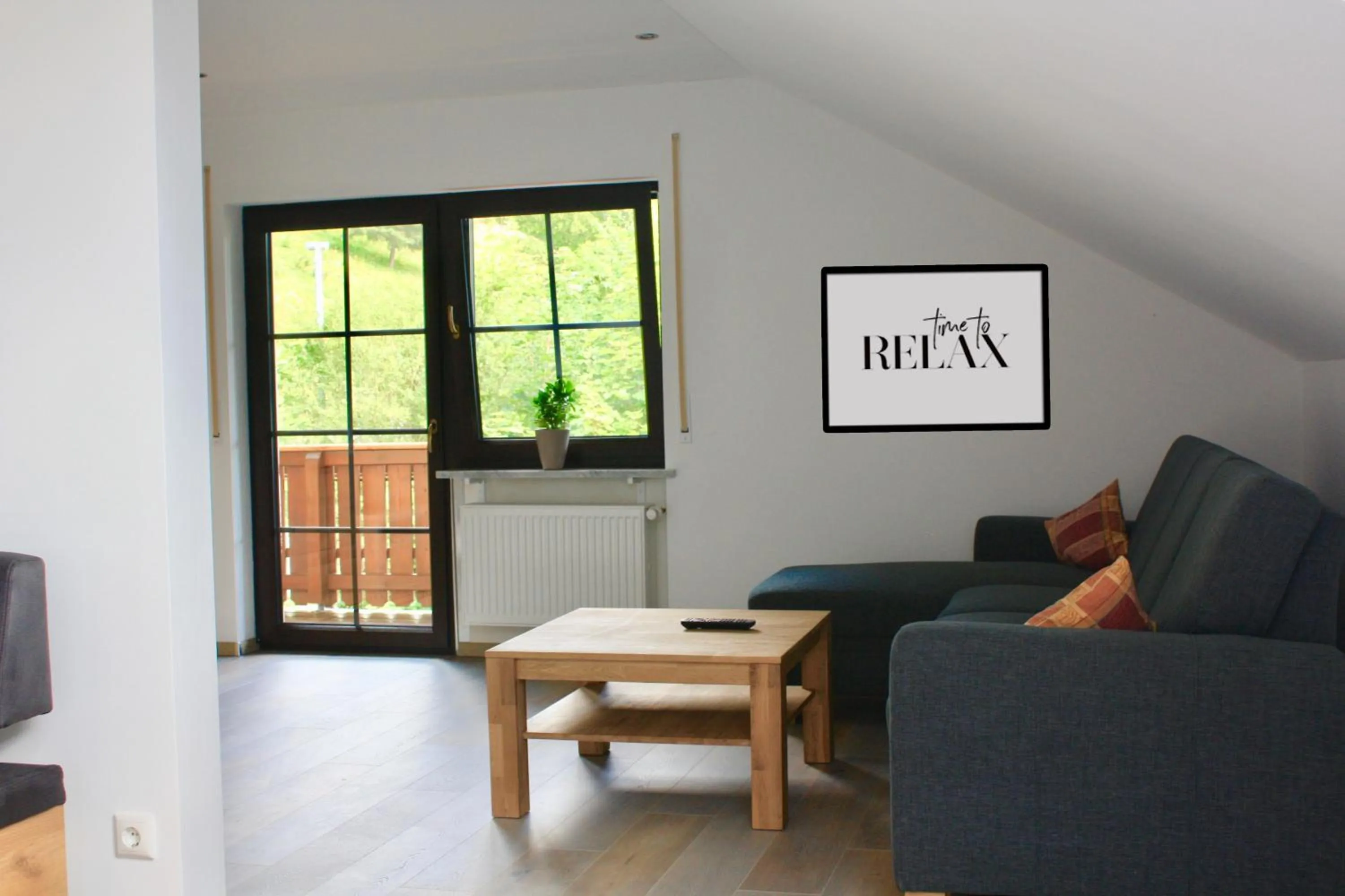 Living room in Renates Ferienhaus