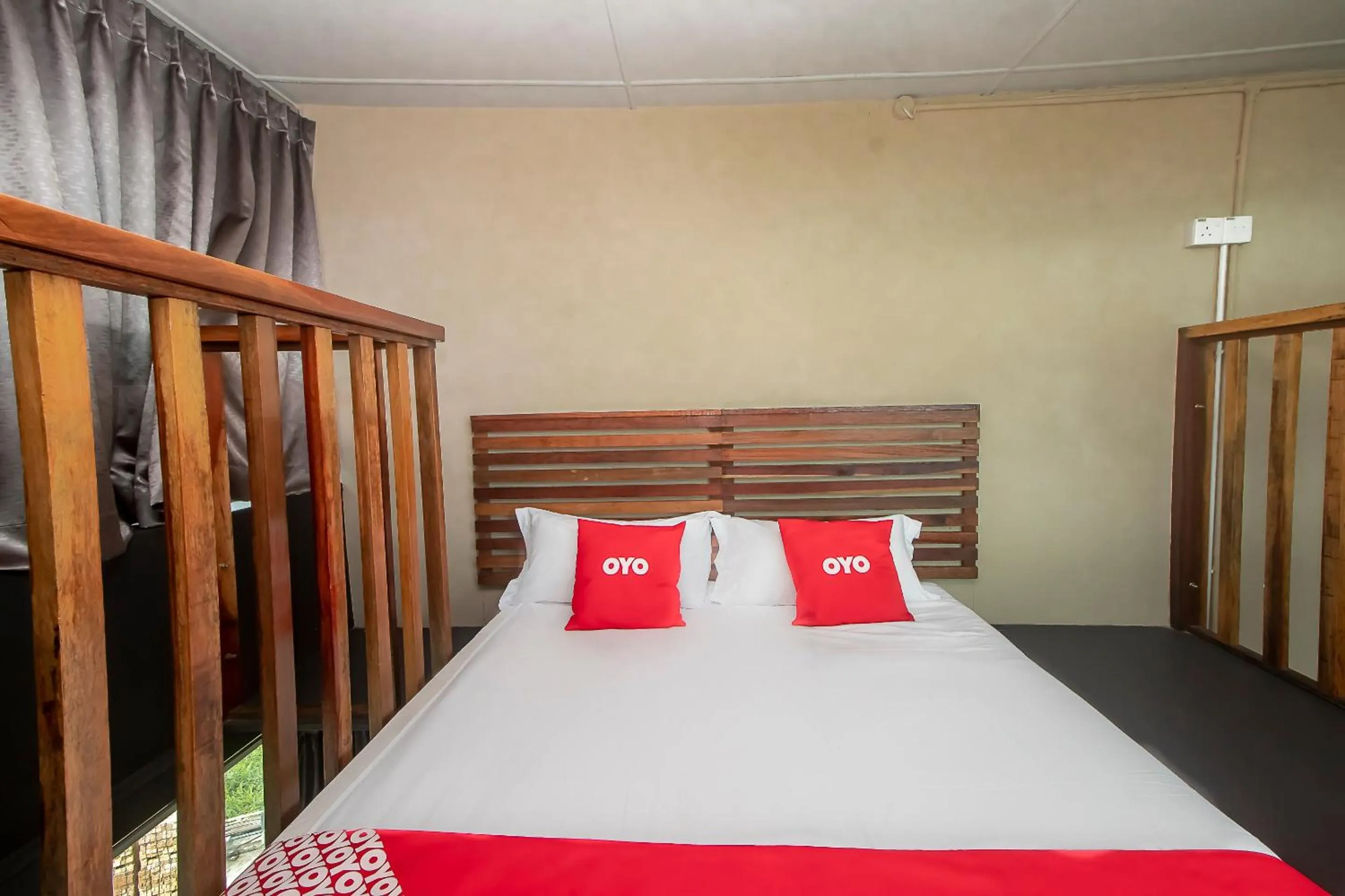 Bedroom, Bed in Hotel O Hi Inn 3