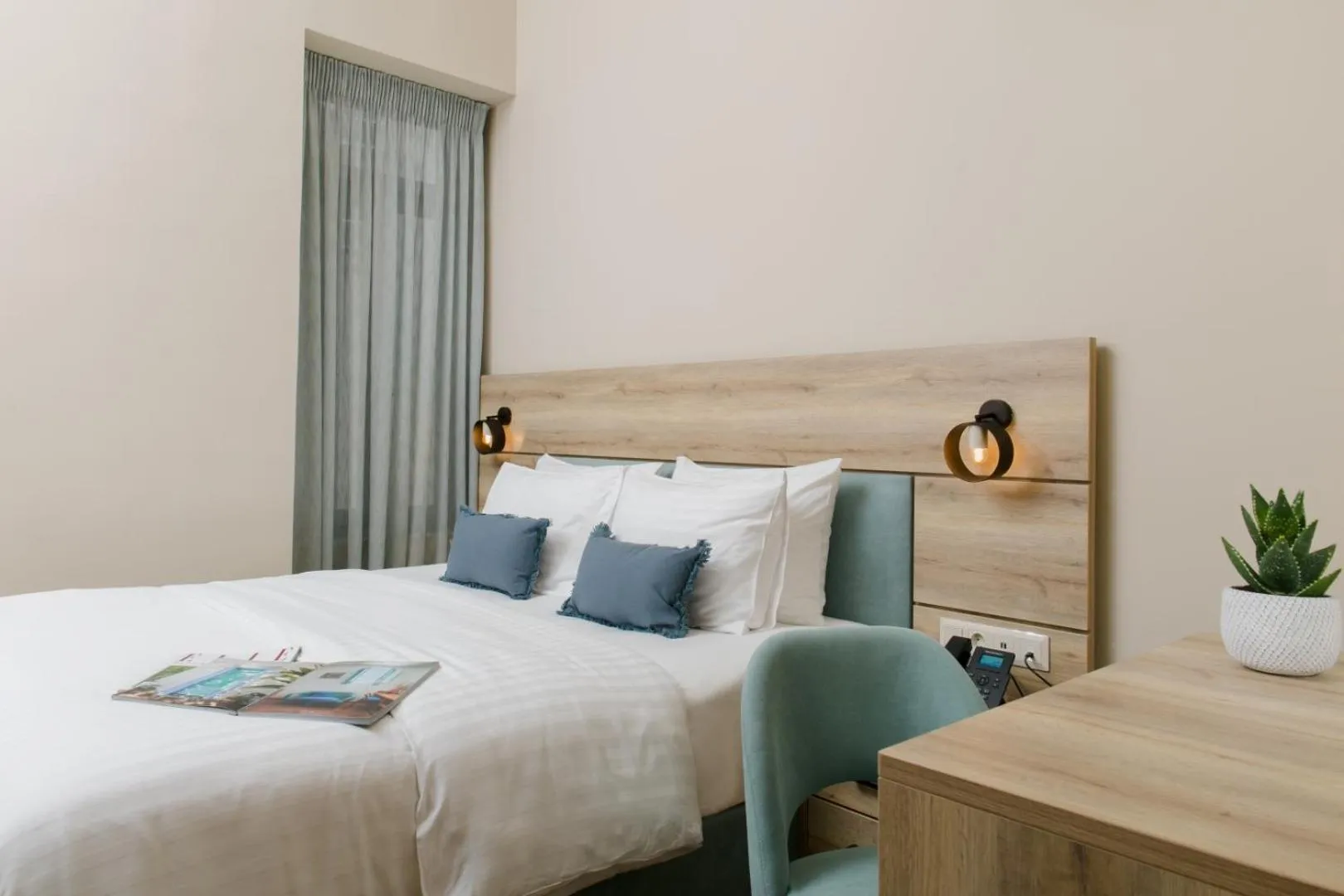 Bed in Acropolis Vision