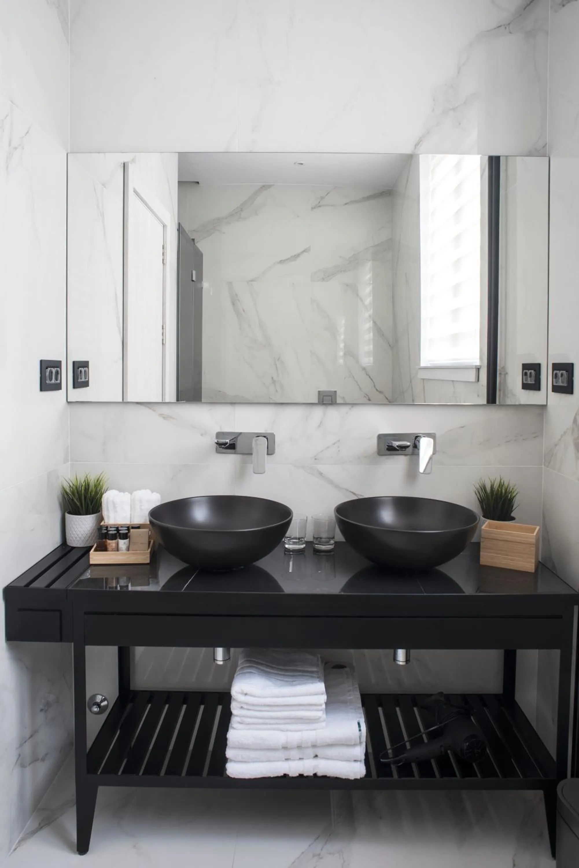 Bathroom in The Location Hotel