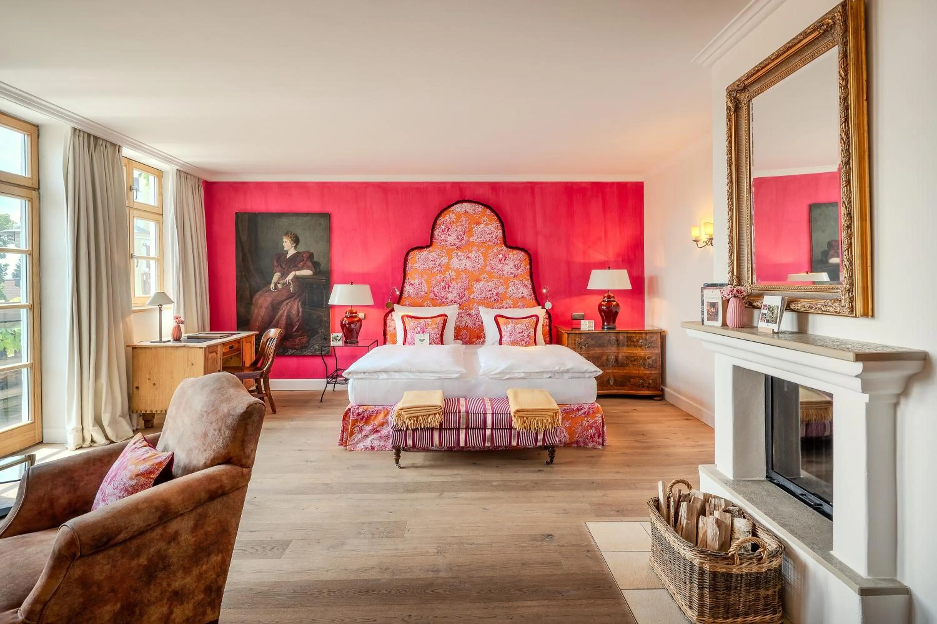 Photo of the whole room, Bed in Brauereigasthof-Hotel Aying