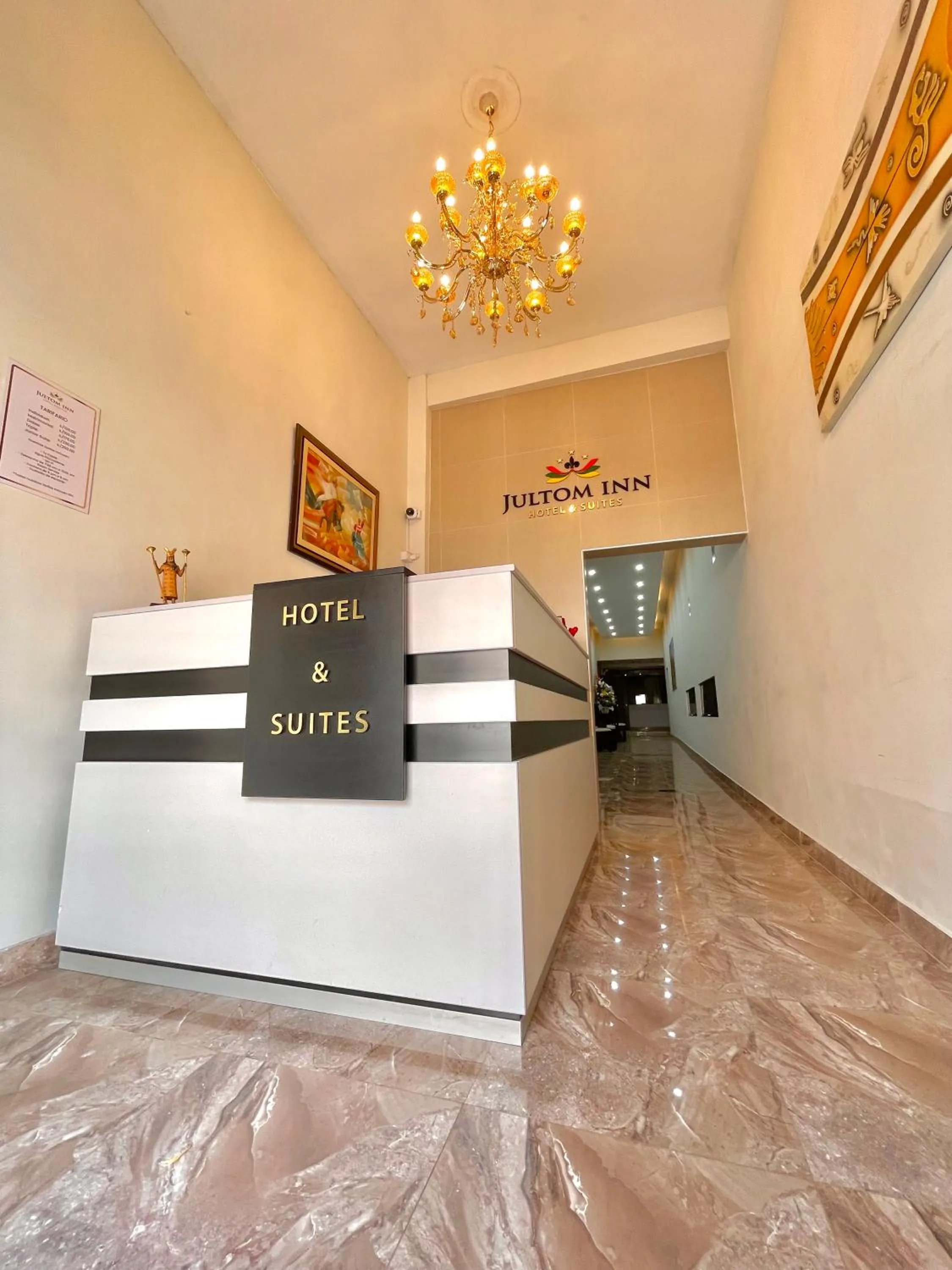 Lobby or reception in Jultom Inn Hotel & Suites