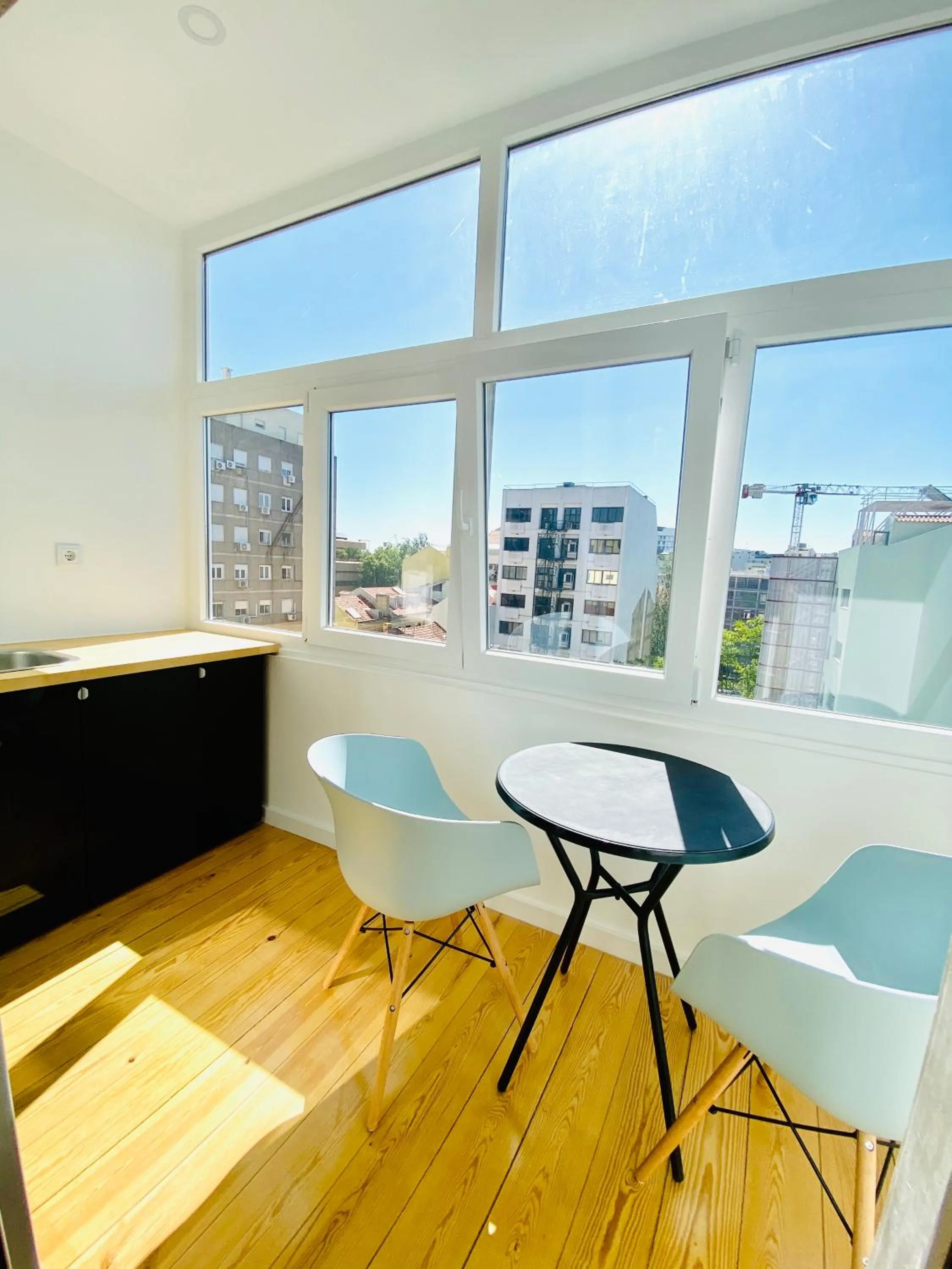 Seating area in The Postcard Avenue