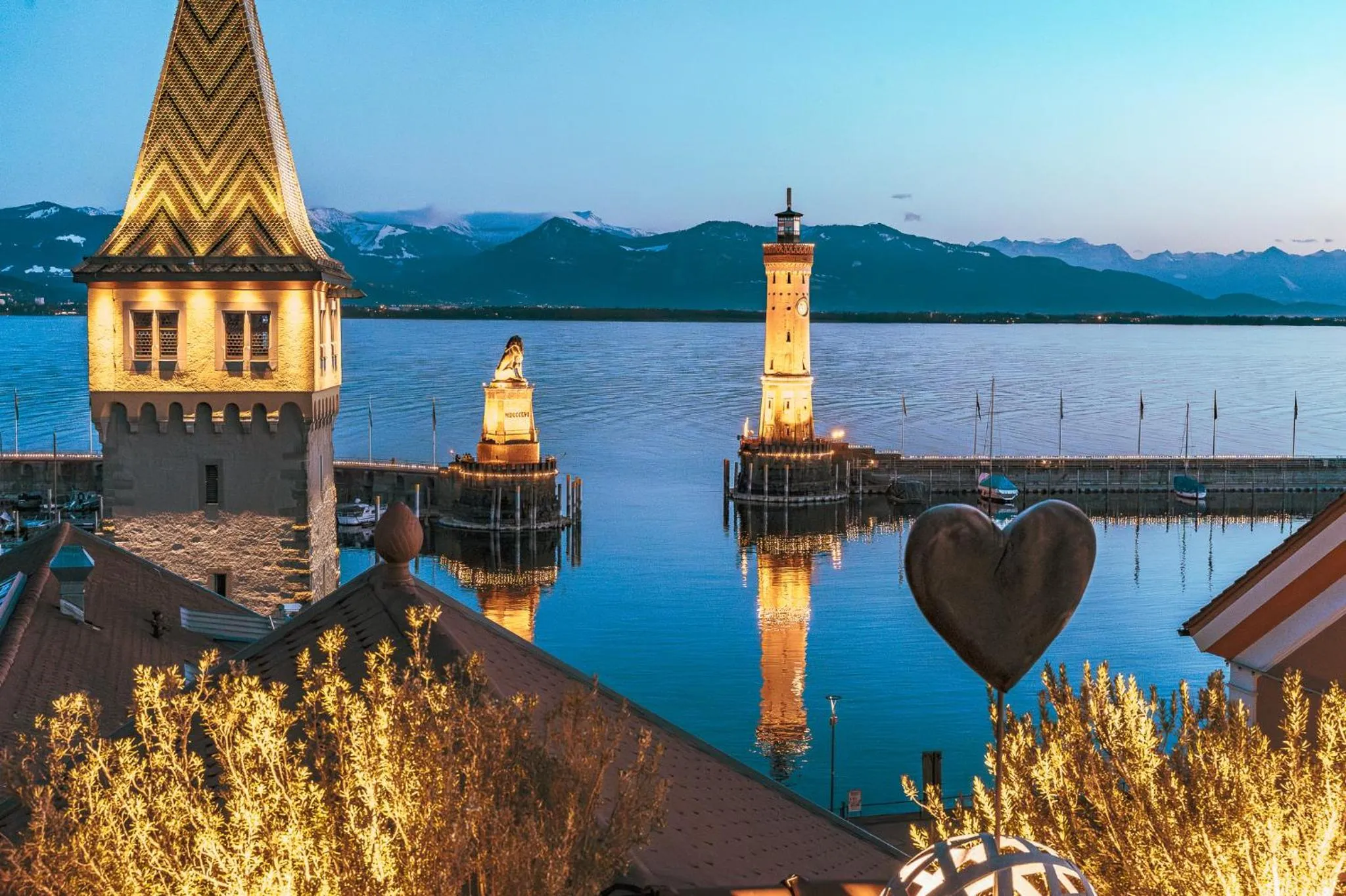 Landmark view in YachtHotel Helvetia Spa- und Wellnessdomizil