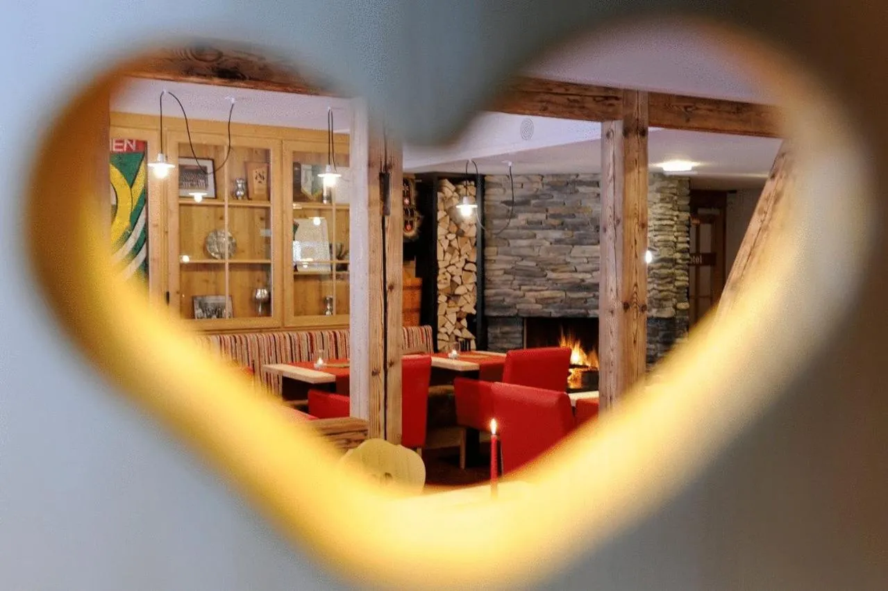 Decorative detail in Hotel Schützen Lauterbrunnen