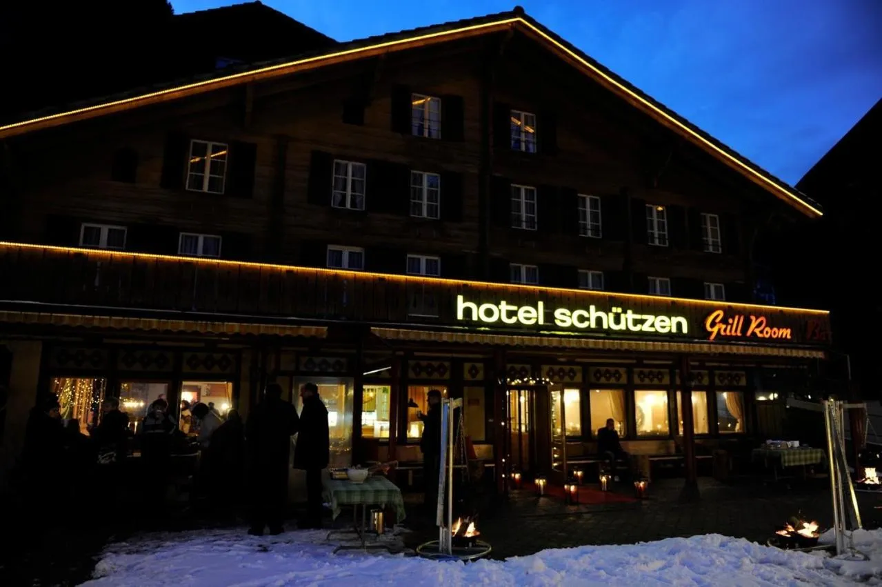 Facade/entrance in Hotel Schützen Lauterbrunnen