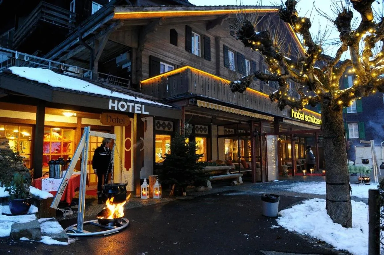 Facade/entrance in Hotel Schützen Lauterbrunnen