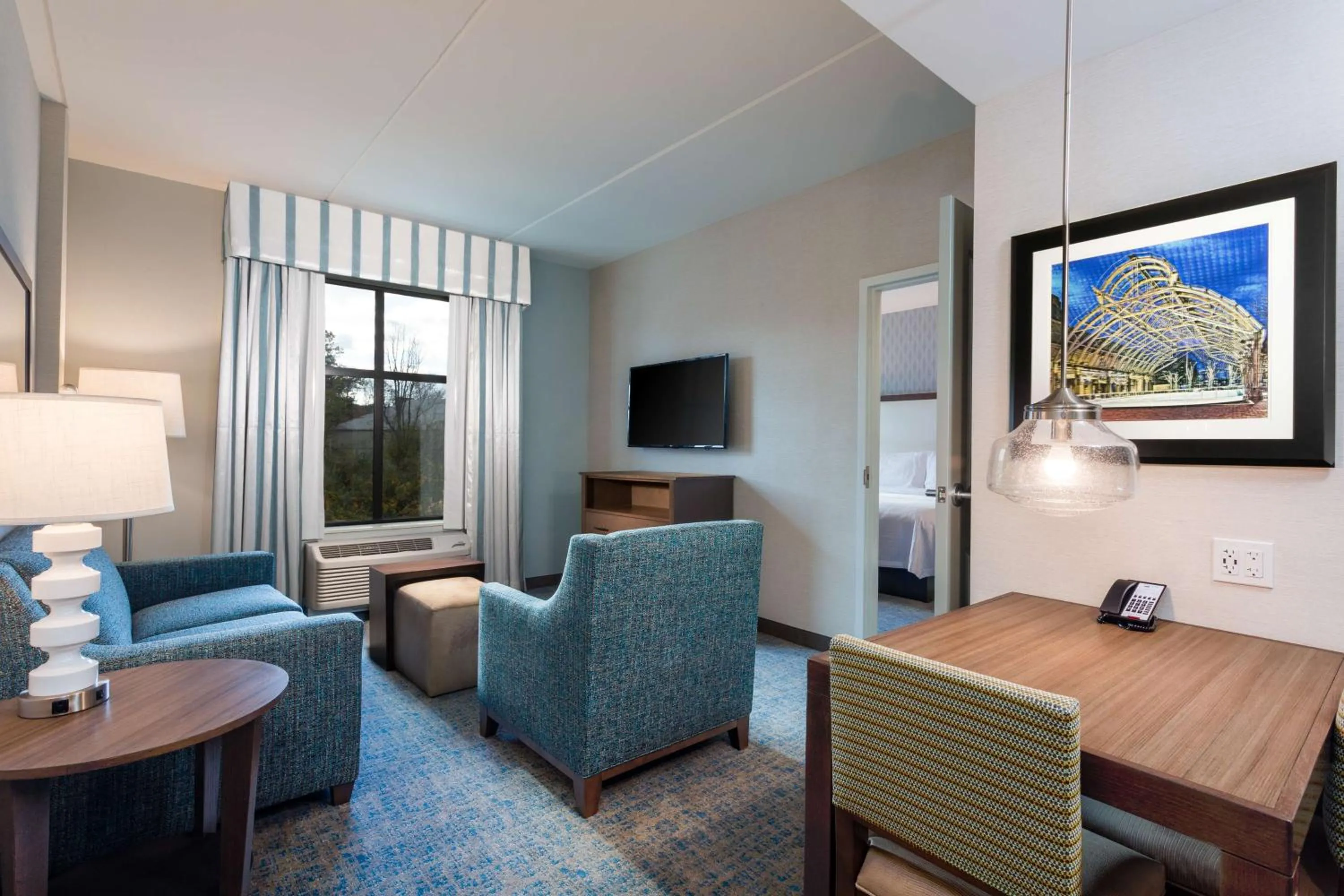 Bedroom in Homewood Suites By Hilton Reston, VA