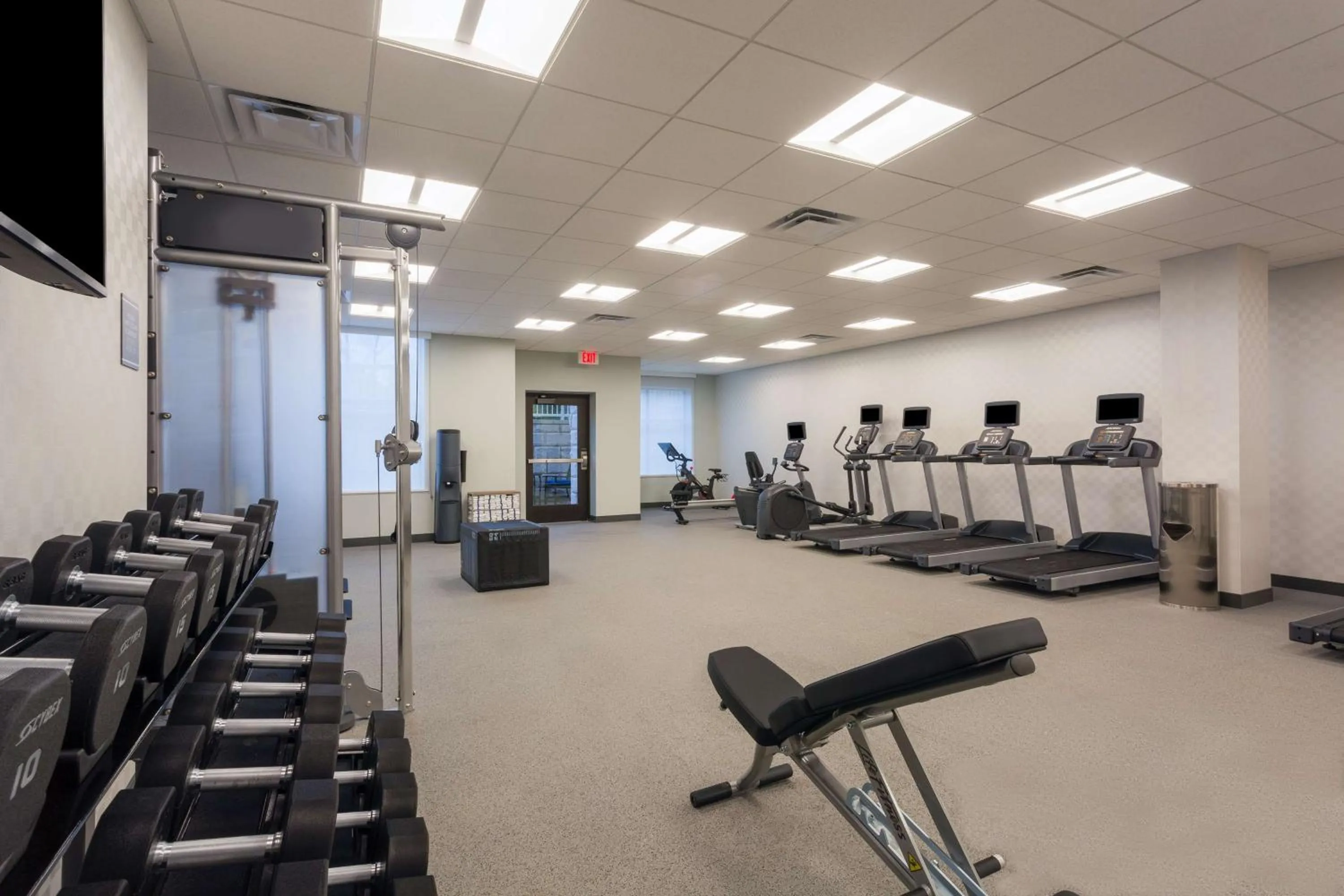 Fitness centre/facilities in Homewood Suites By Hilton Reston, VA