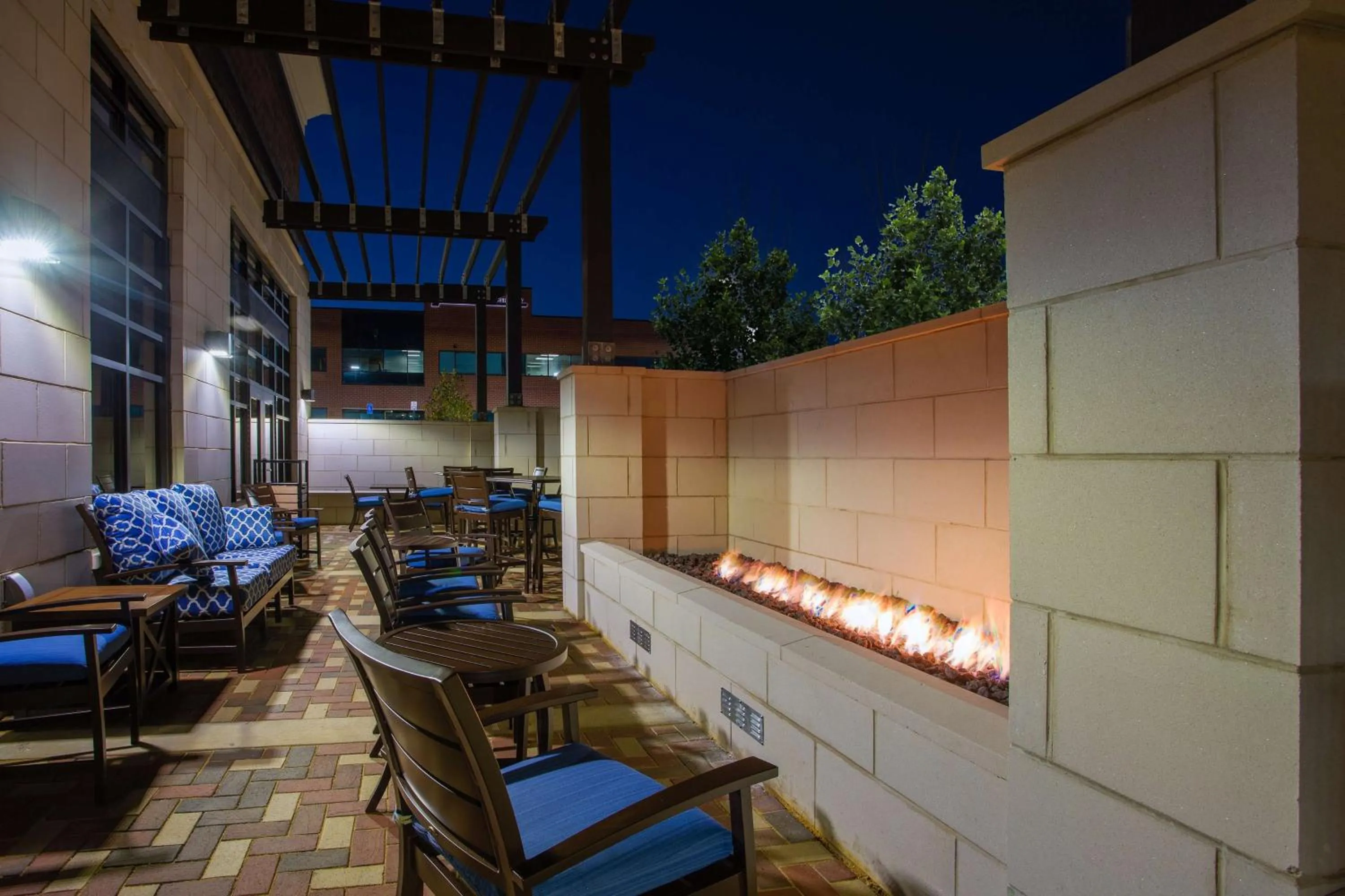 Patio in Homewood Suites By Hilton Reston, VA