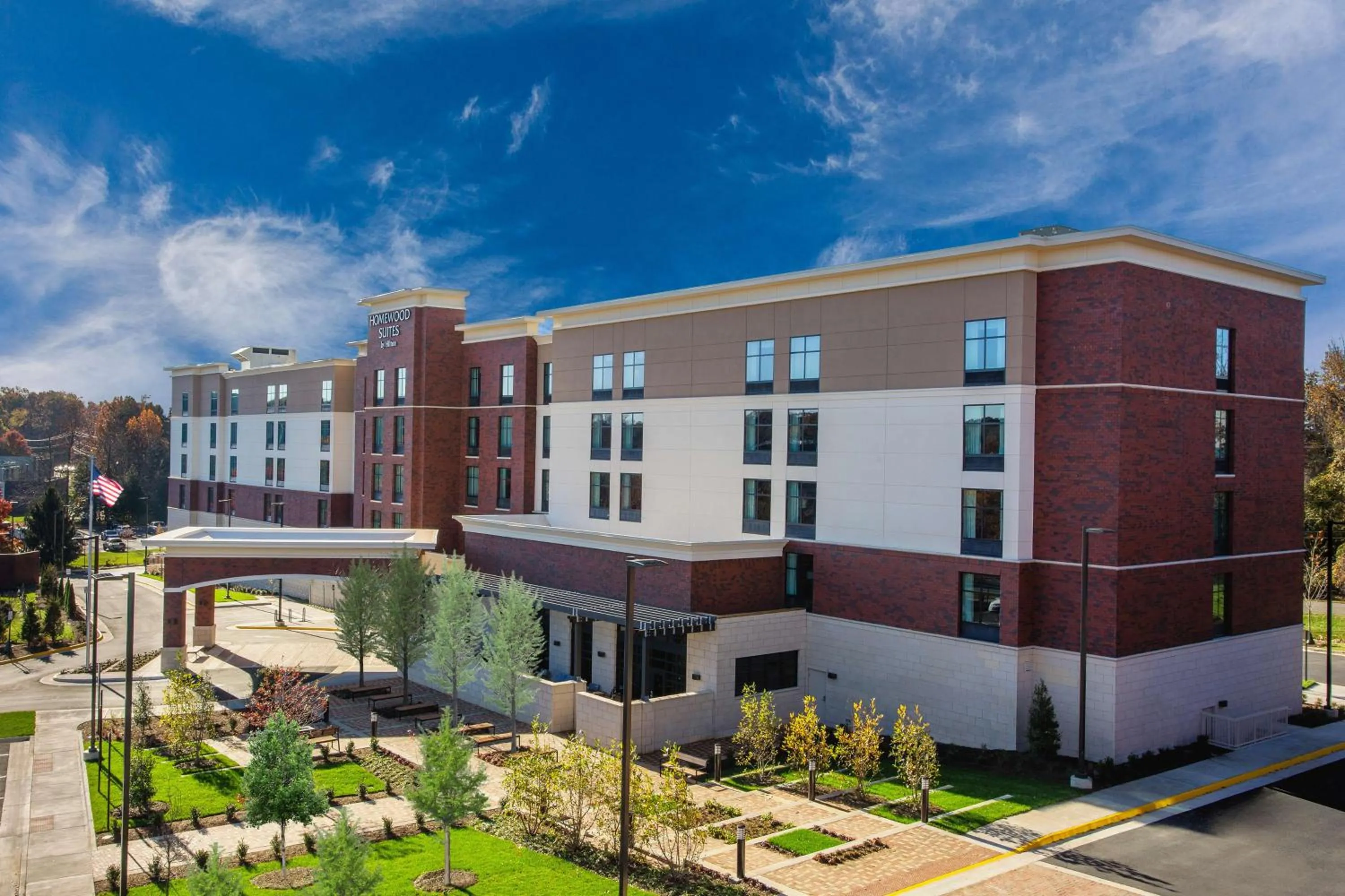 Property building in Homewood Suites By Hilton Reston, VA