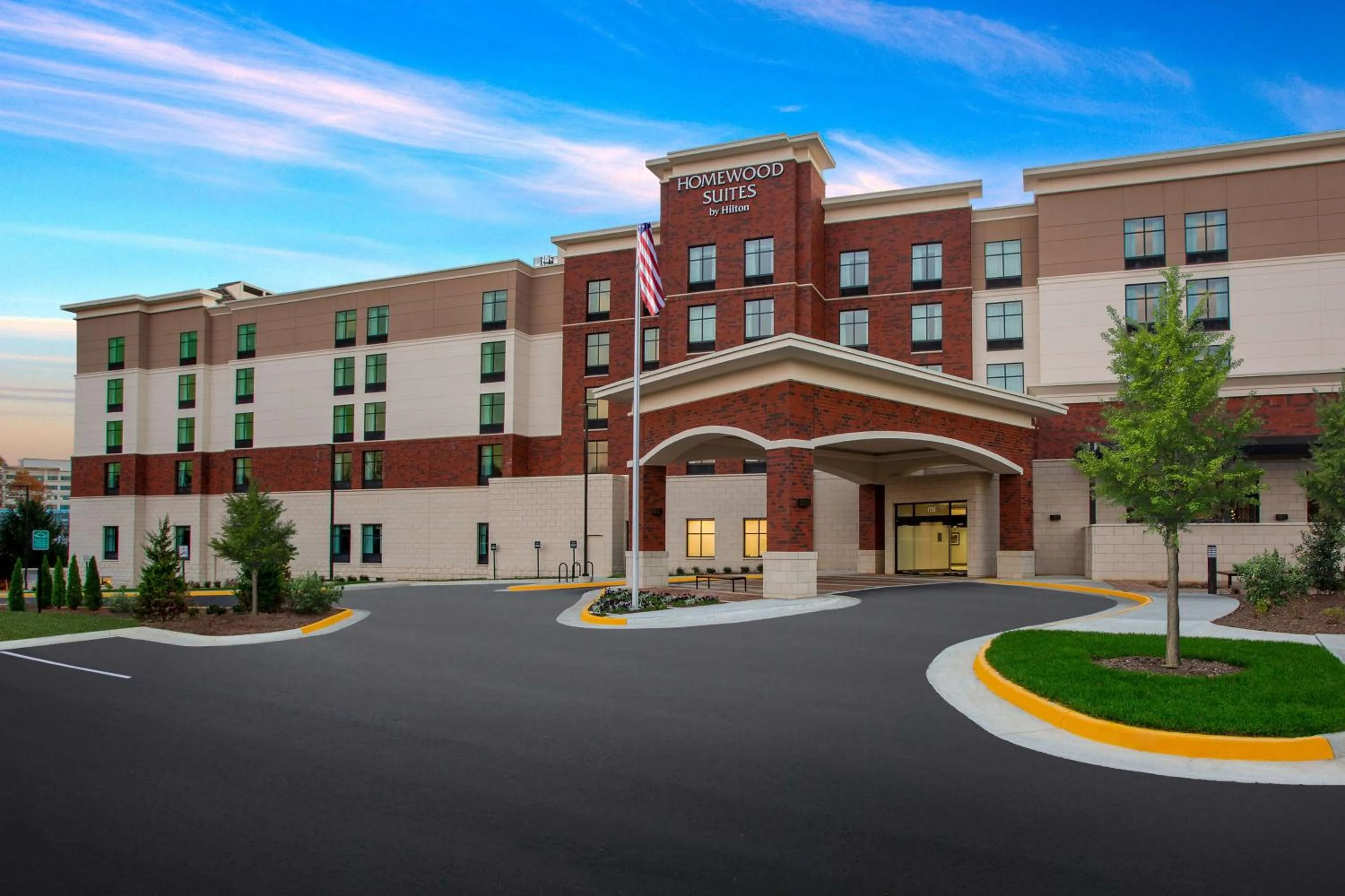 Property building in Homewood Suites By Hilton Reston, VA