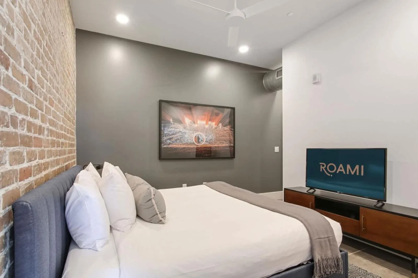 Bed in Roami at Motorworks