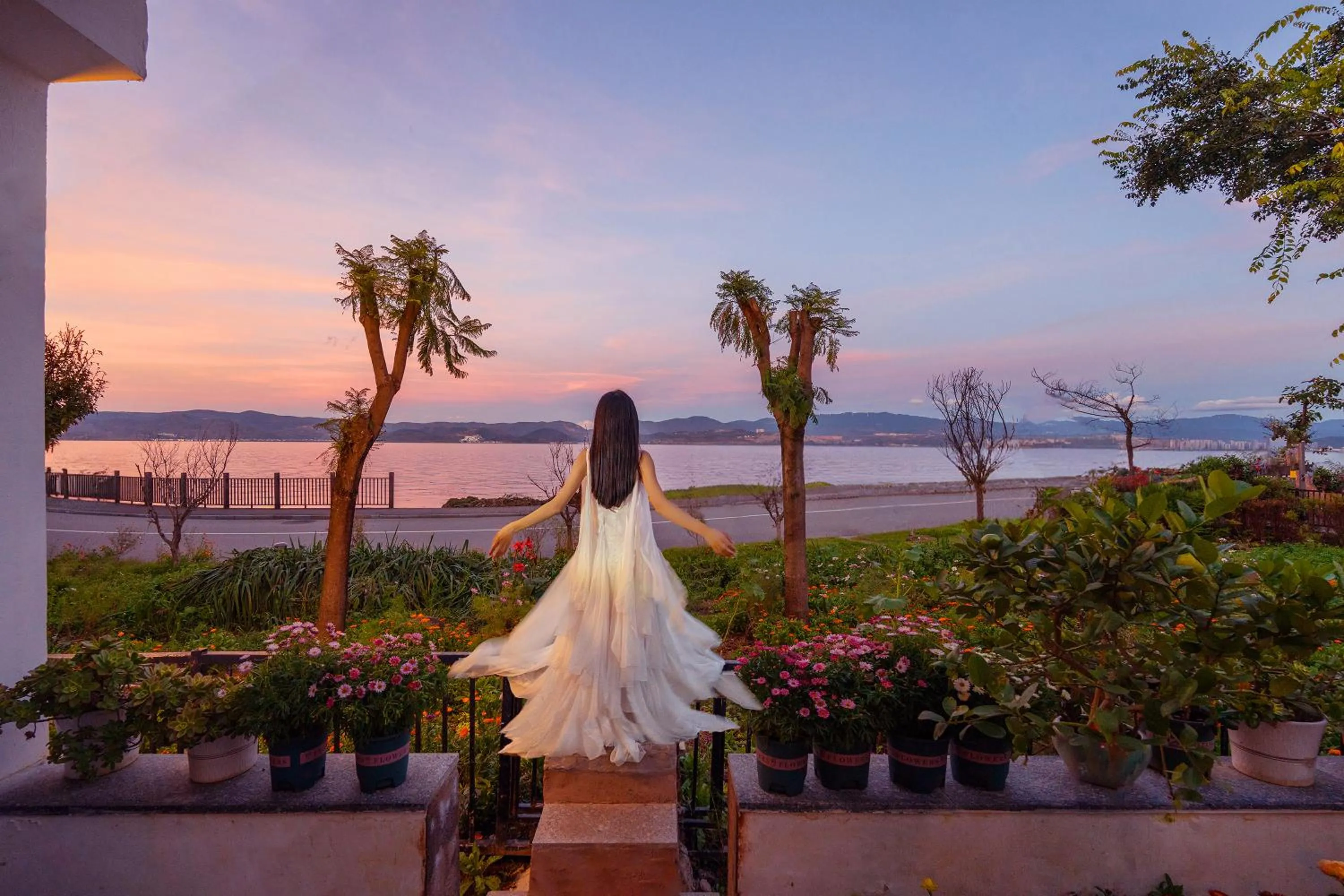 Garden in Blue Sea Hotel
