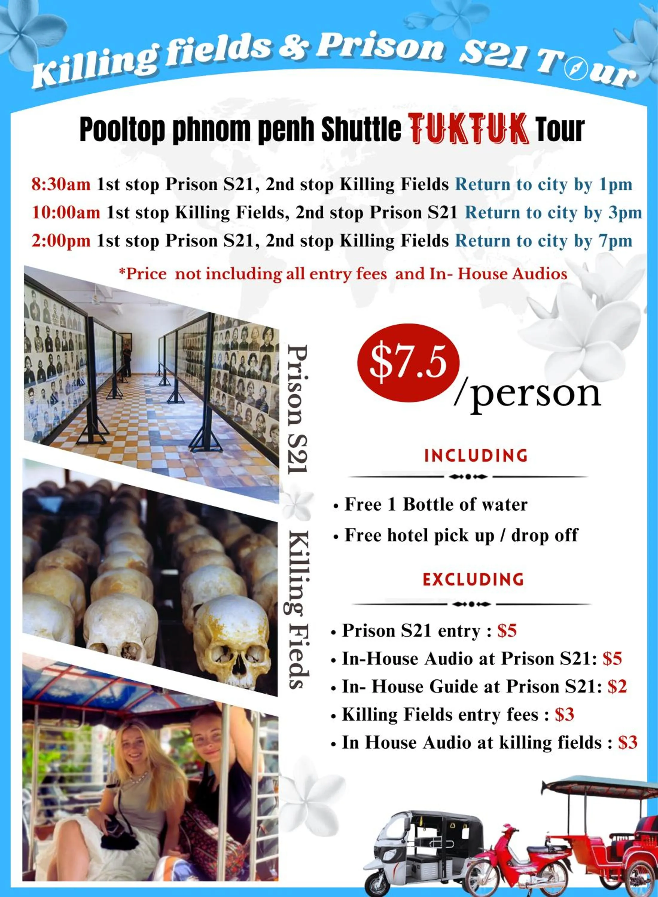 Garden view in Pooltop Phnom Penh