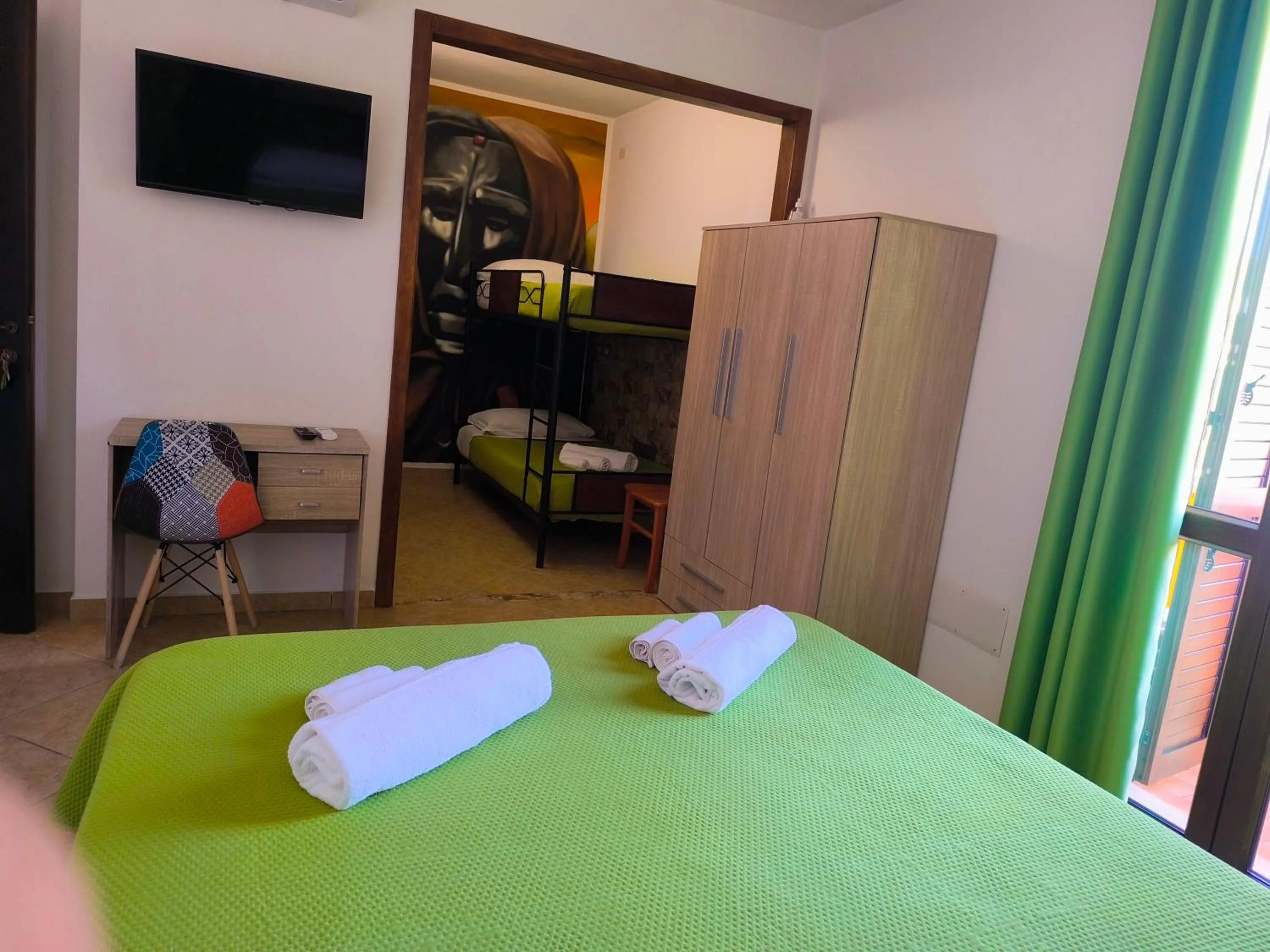 Bed in B&B Mamuthones