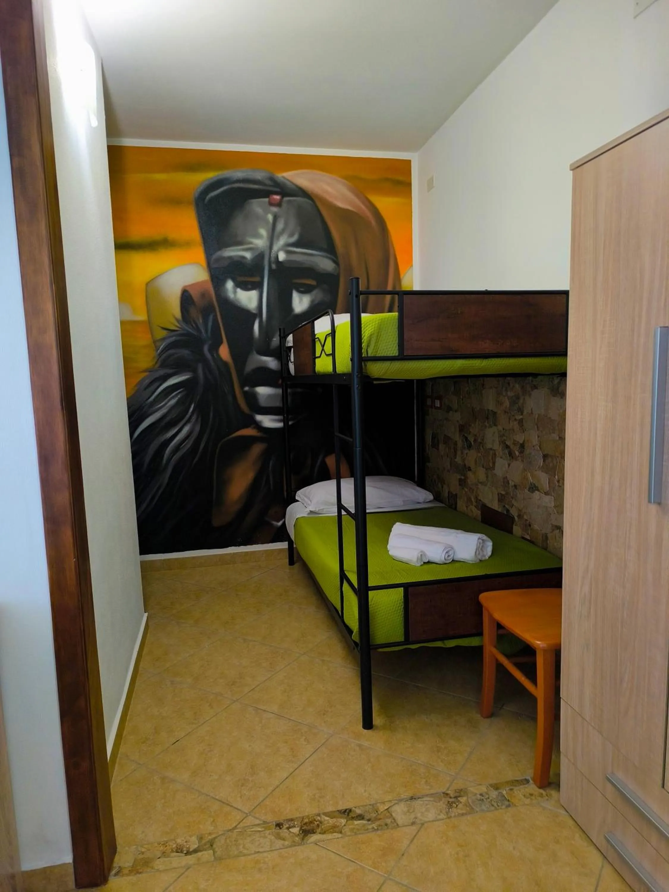 Bed in B&B Mamuthones