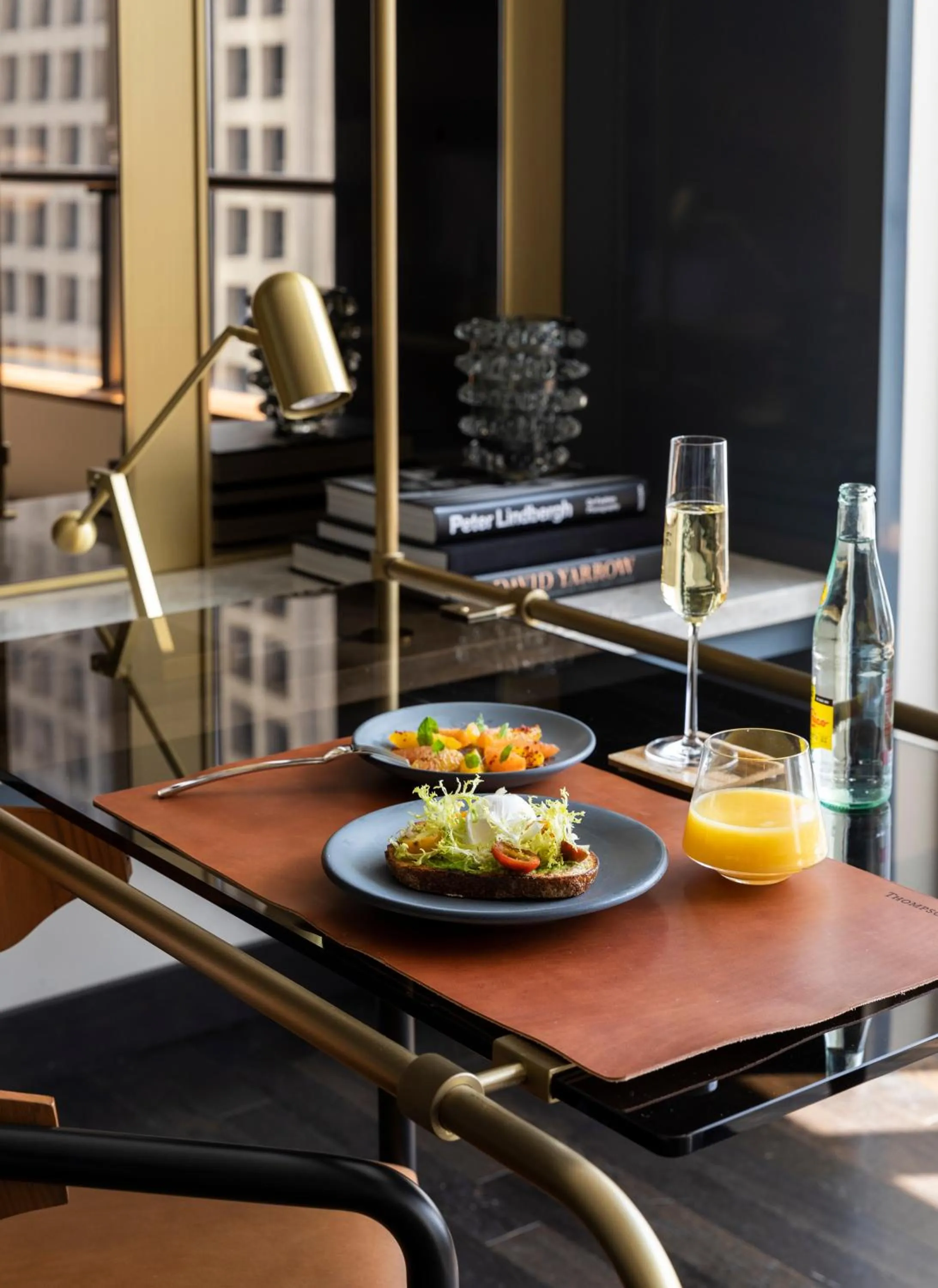 Seating area in Thompson Dallas, by Hyatt