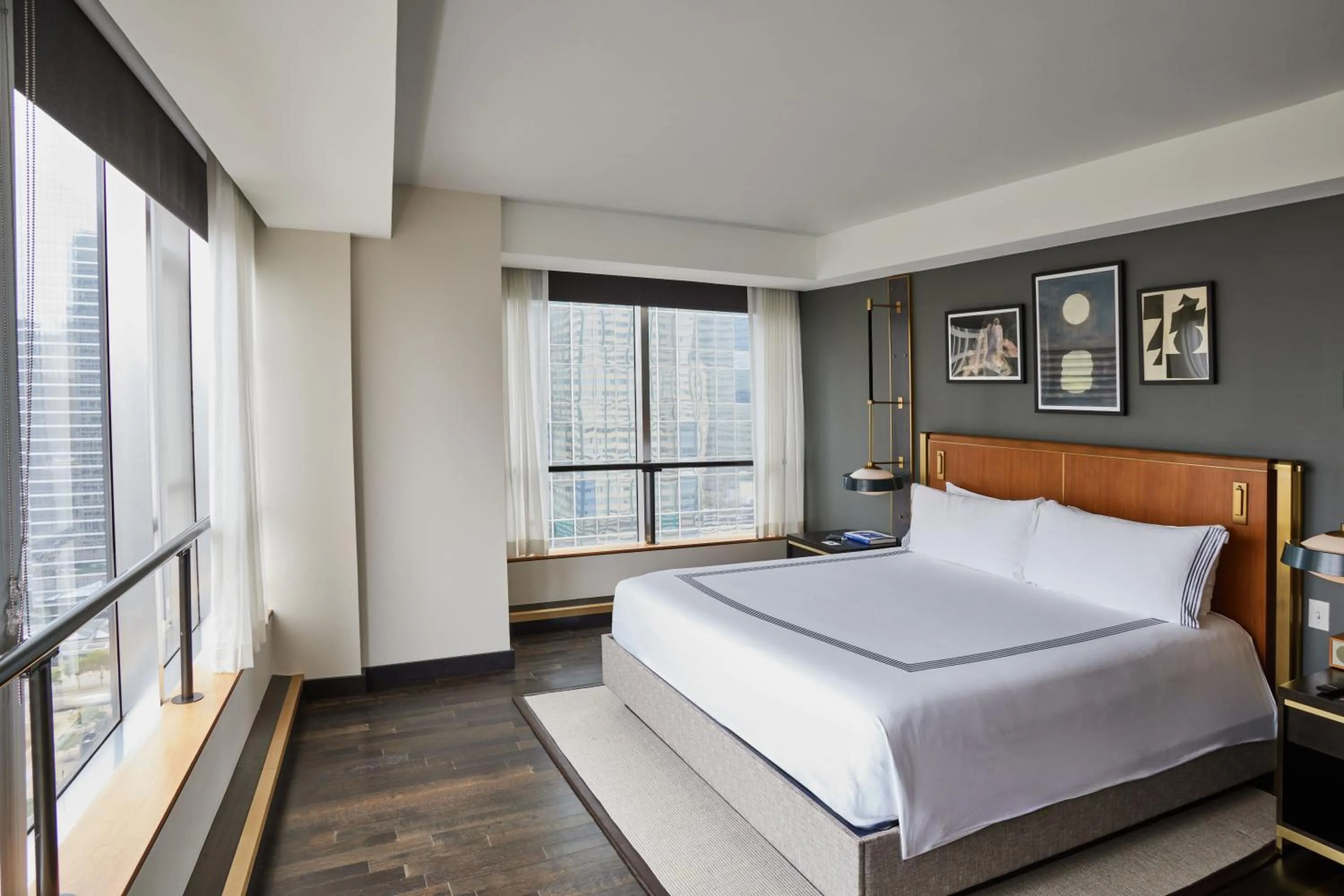 Bedroom, Bed in Thompson Dallas, by Hyatt