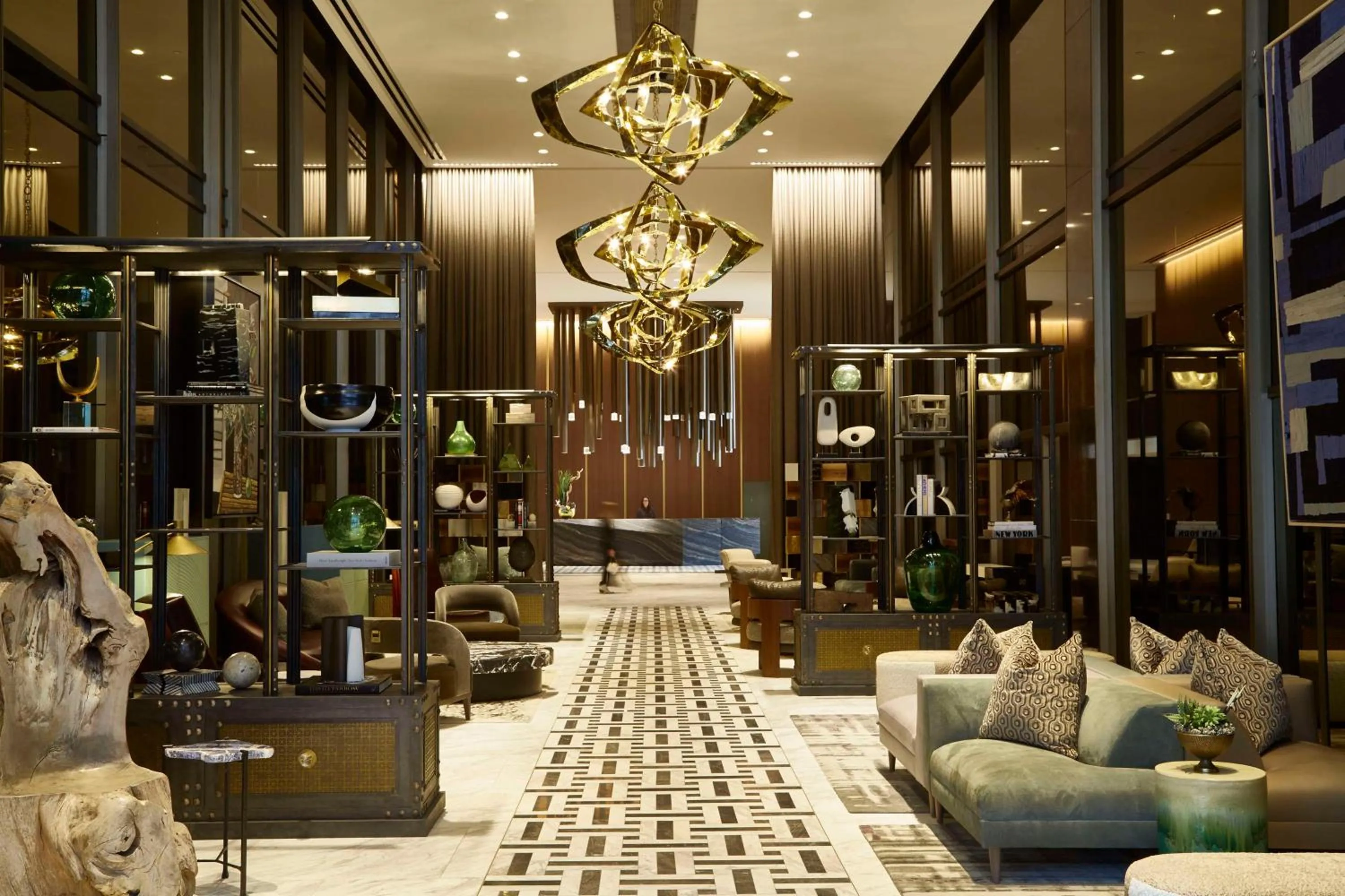 Lobby or reception in Thompson Dallas, by Hyatt