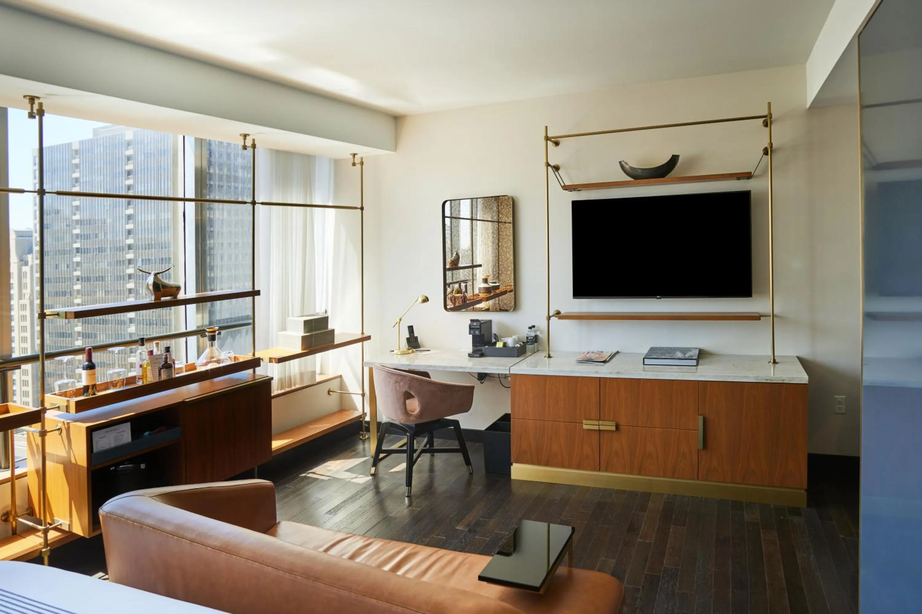 Bedroom in Thompson Dallas, by Hyatt