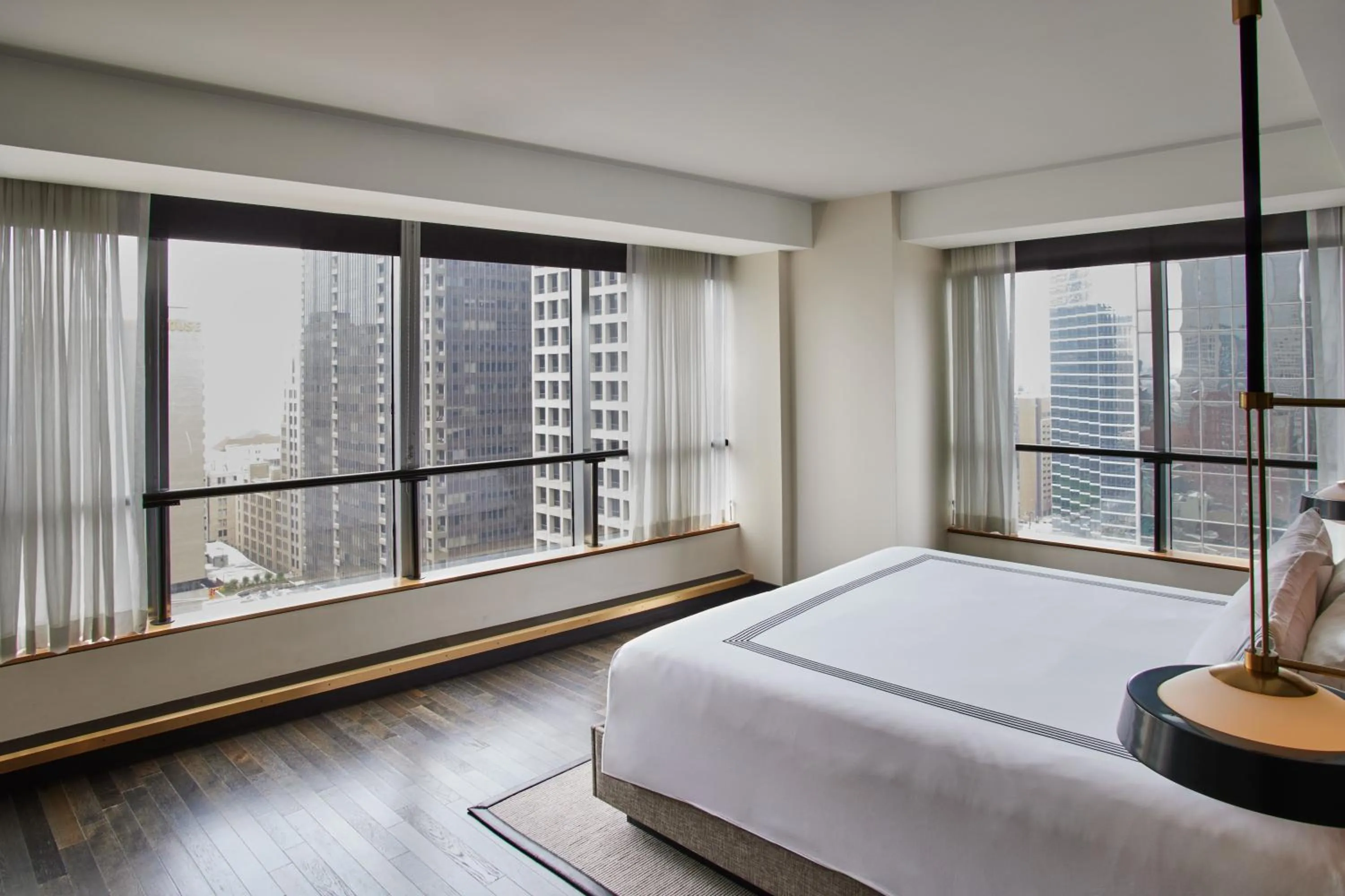 Bedroom, Bed in Thompson Dallas, by Hyatt