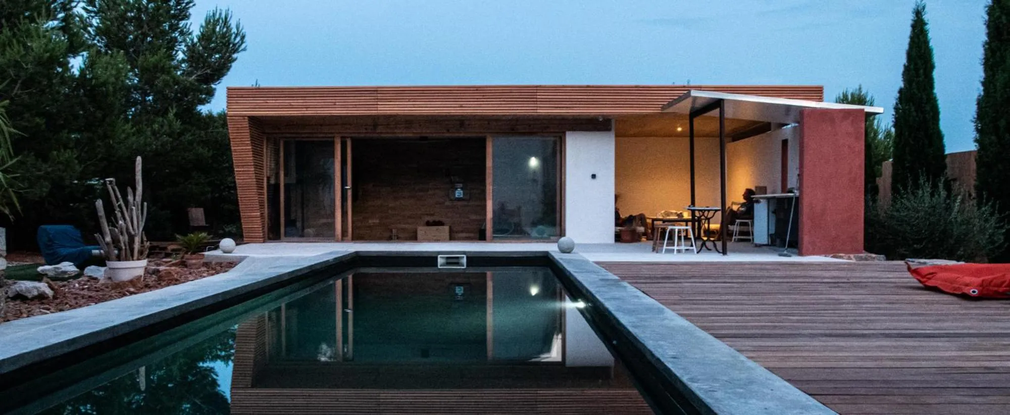 Pool view in 4u Bed & Spa