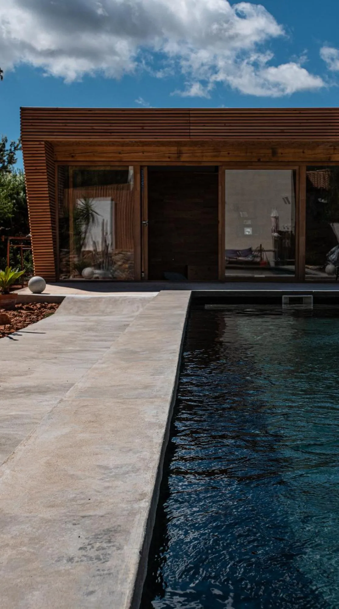 Pool view in 4u Bed & Spa