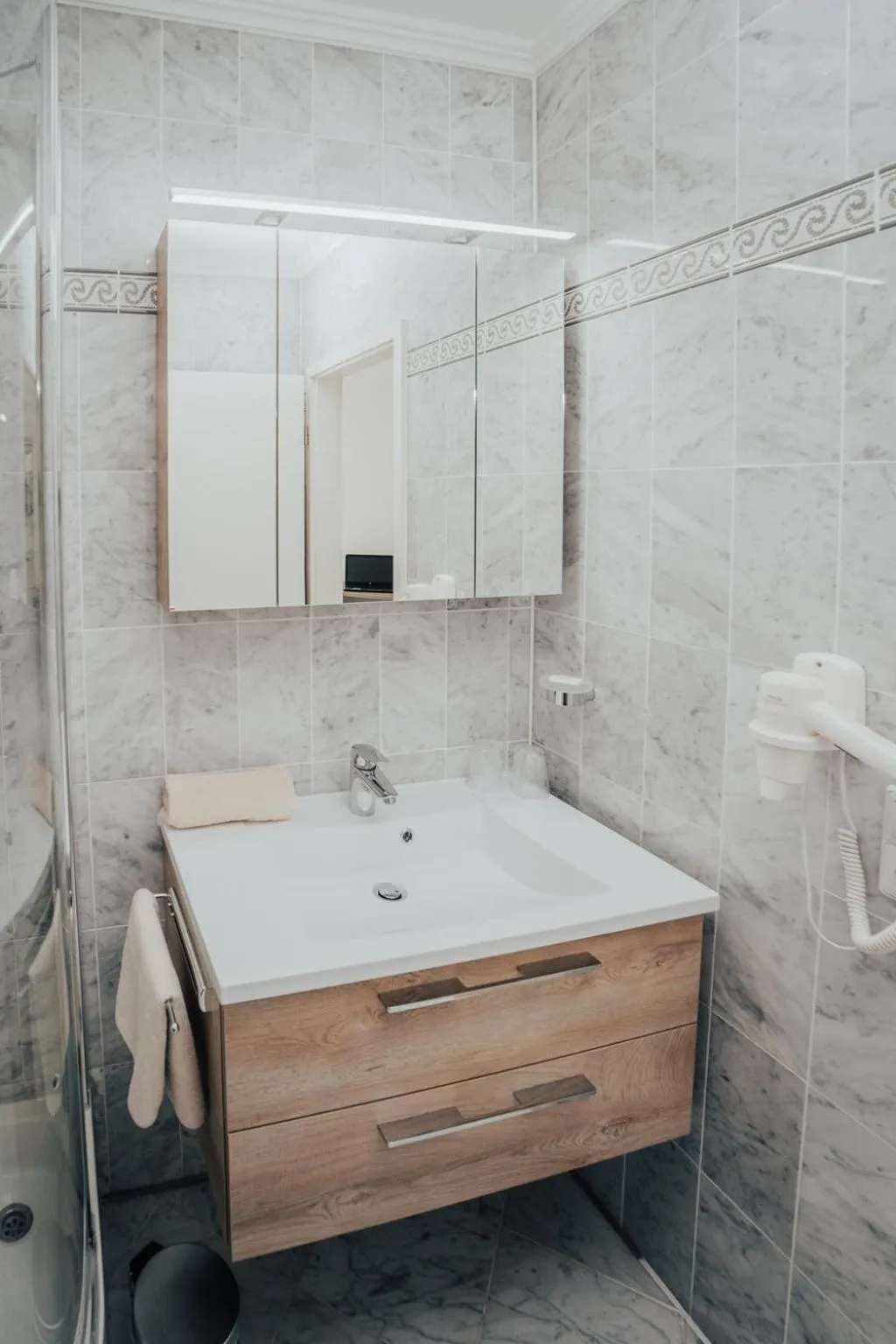 Bathroom in Lechpark Hotel