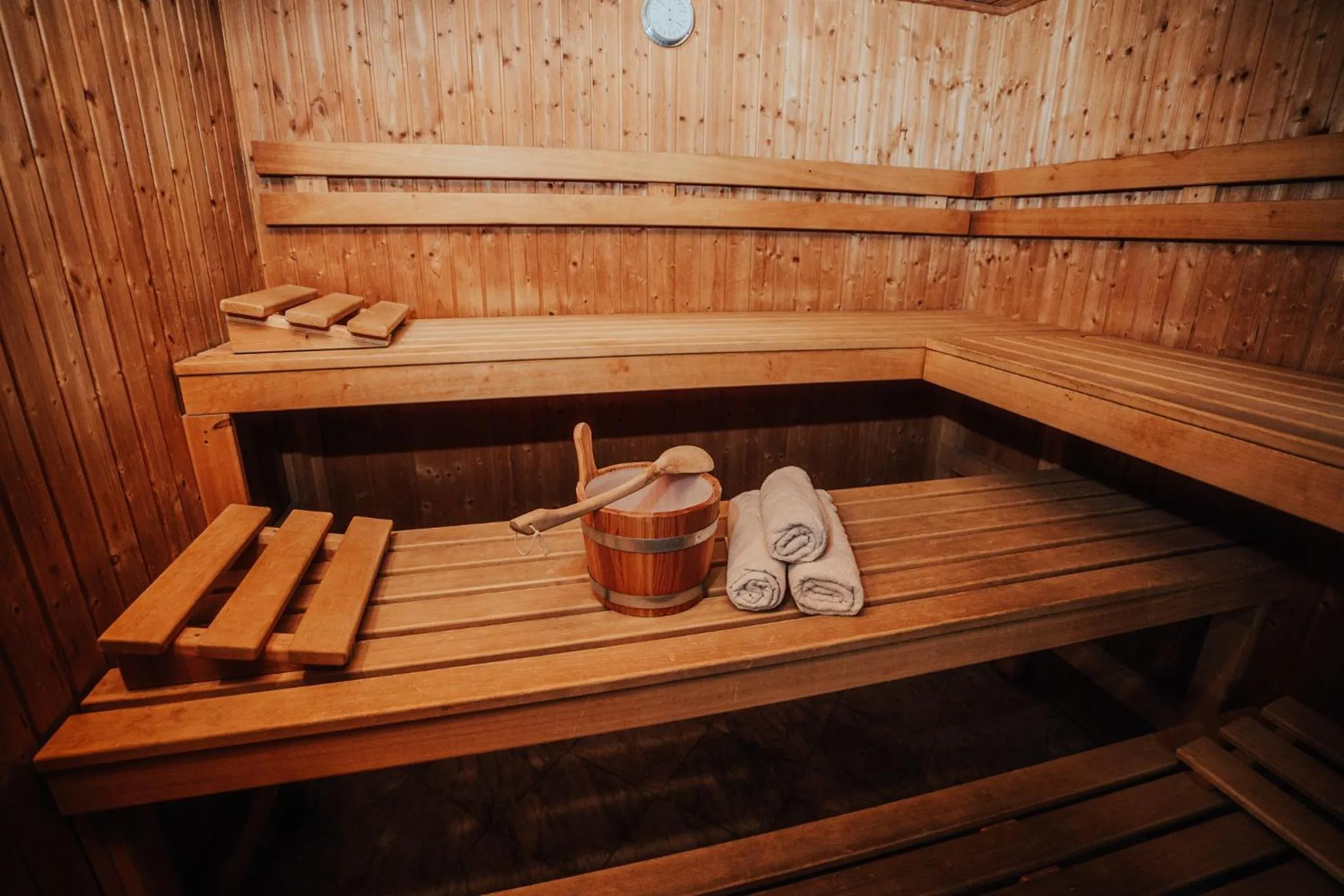 Sauna in Lechpark Hotel