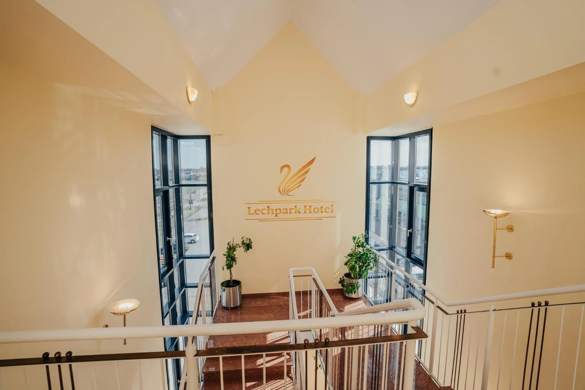 Property building in Lechpark Hotel