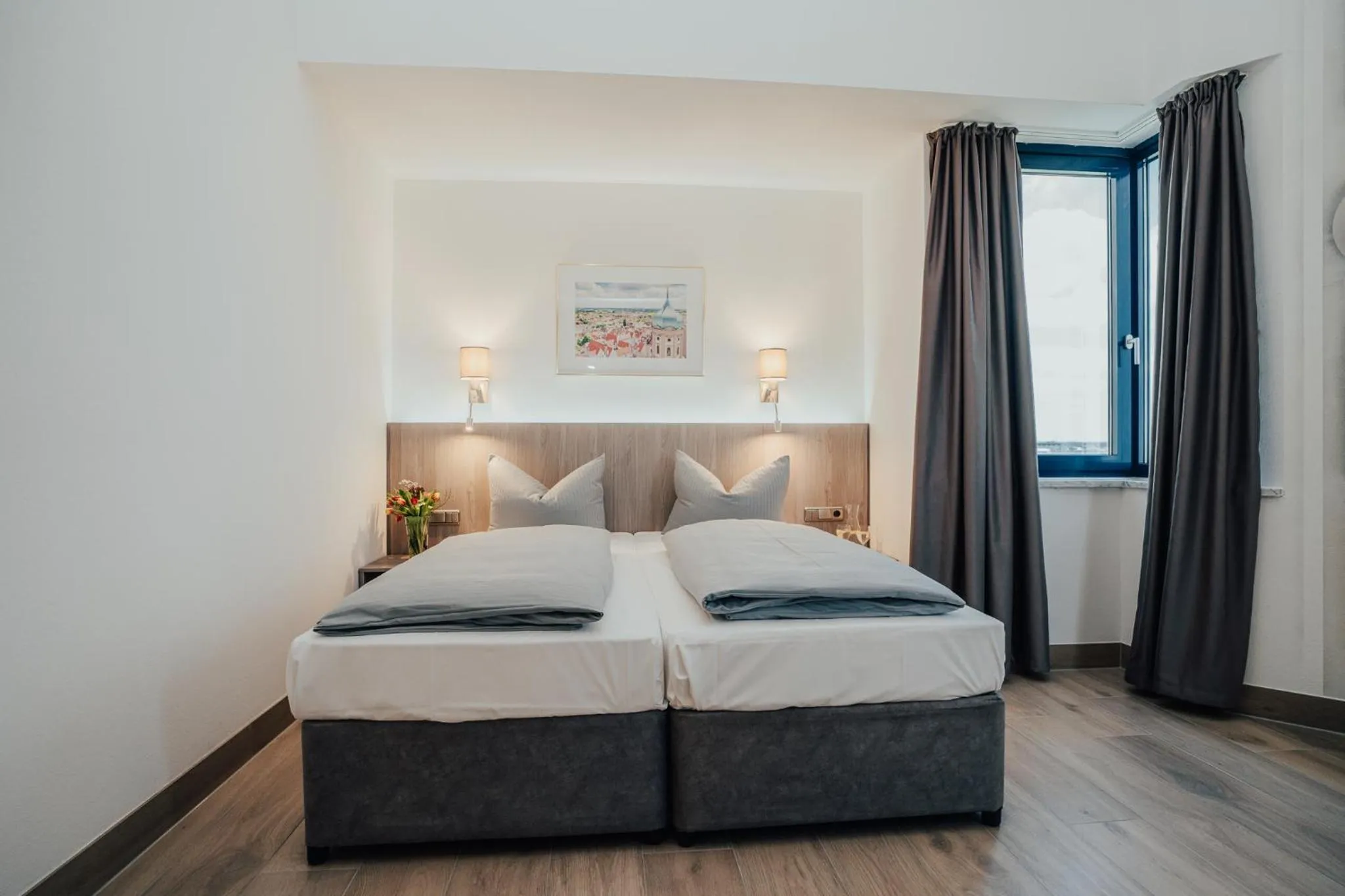 Photo of the whole room, Bed in Lechpark Hotel