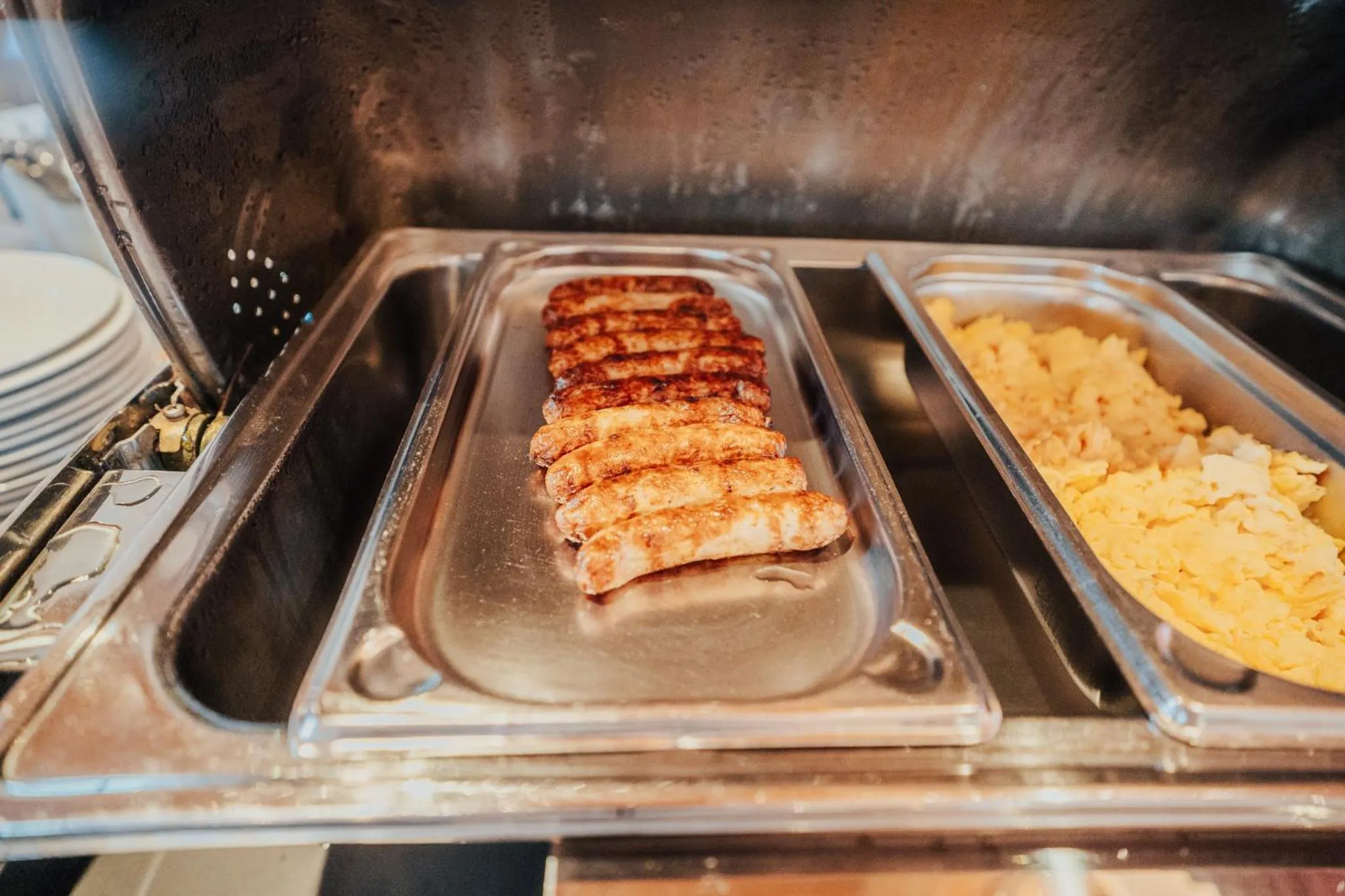 Buffet breakfast in Lechpark Hotel