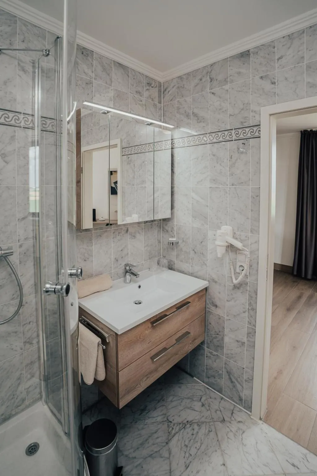 Shower in Lechpark Hotel