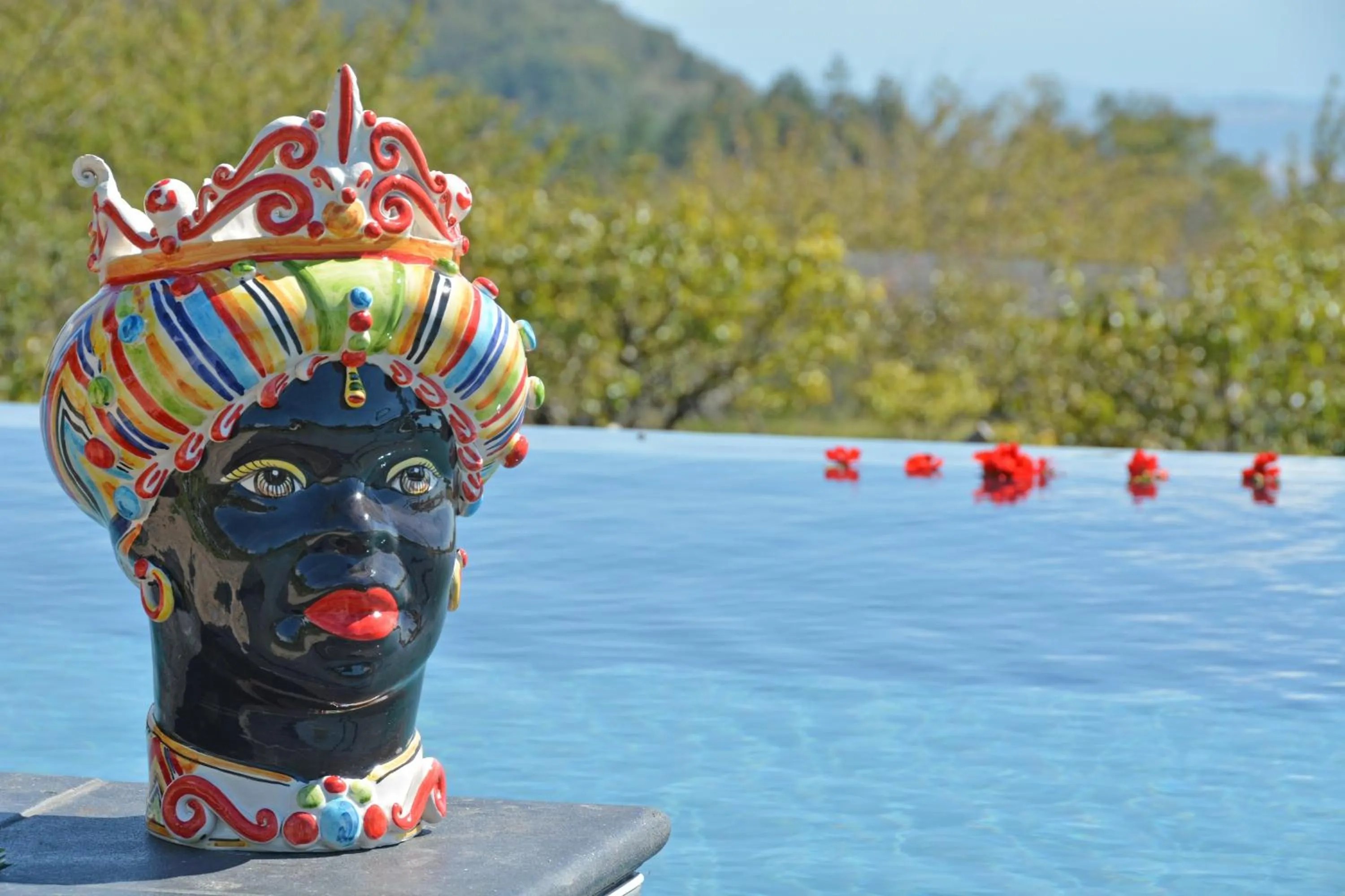 Swimming pool in Cirasa Luxury Country House